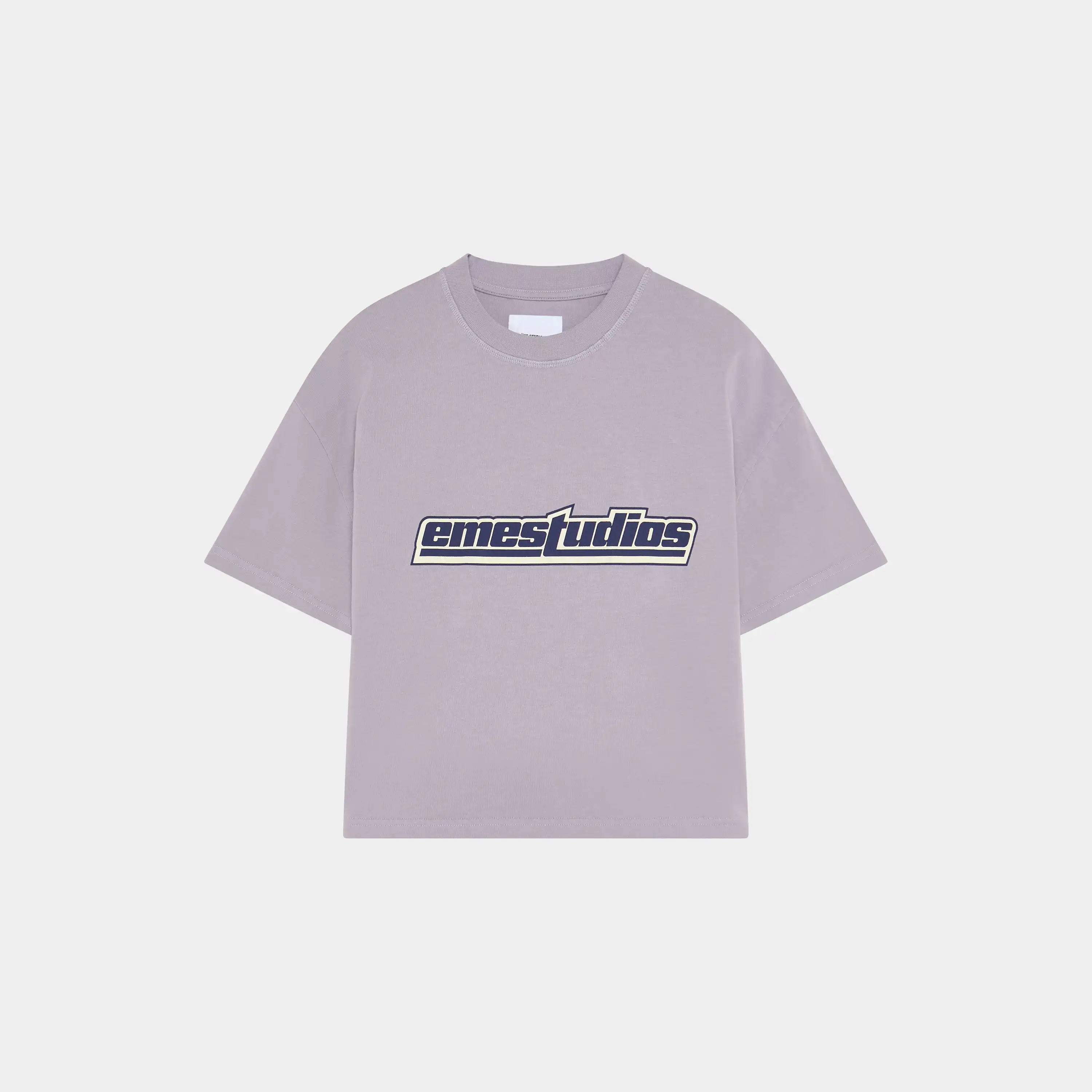 Outline Lavender Oversized Tee