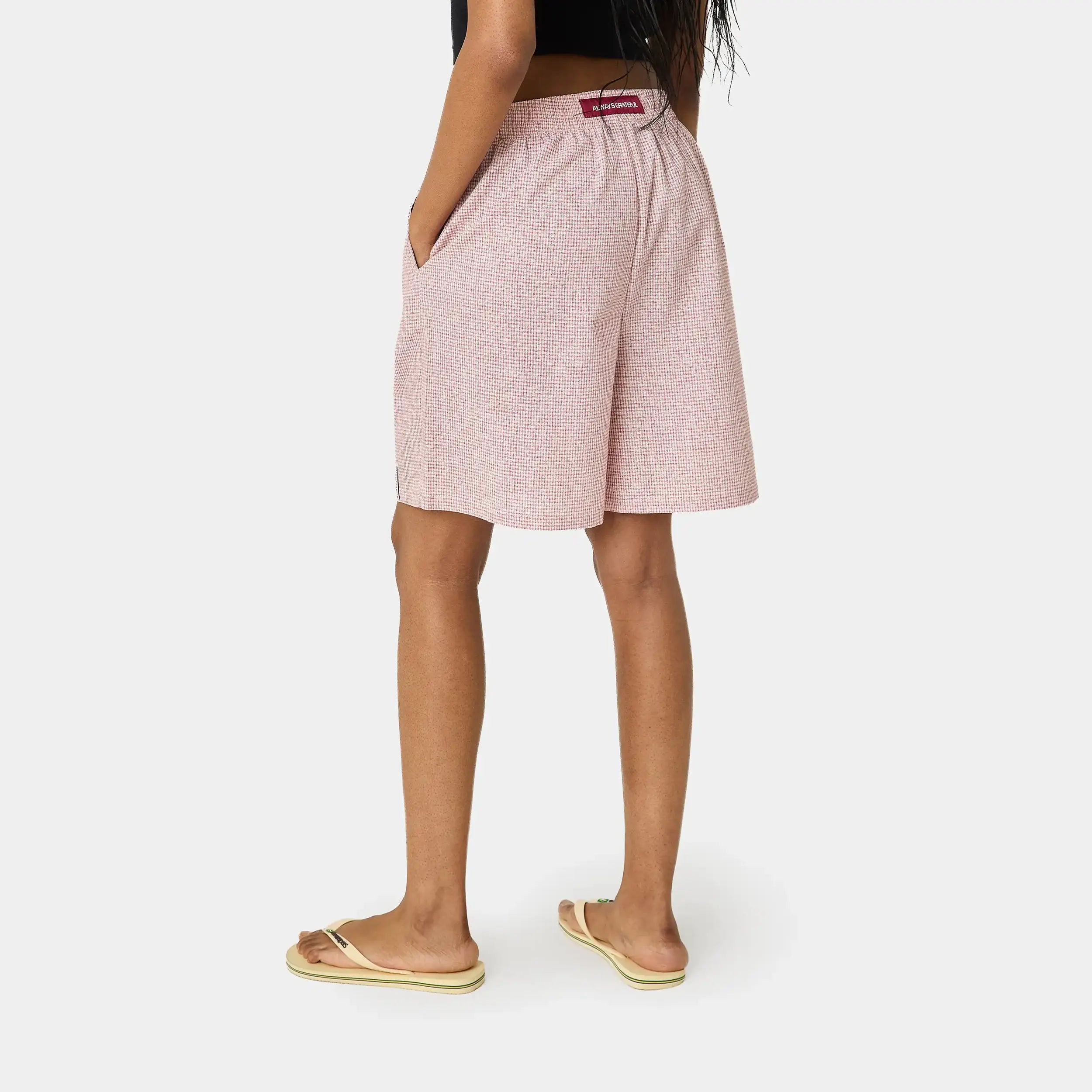 Llaut Jammies LS Cherry Vichy Shorts eme