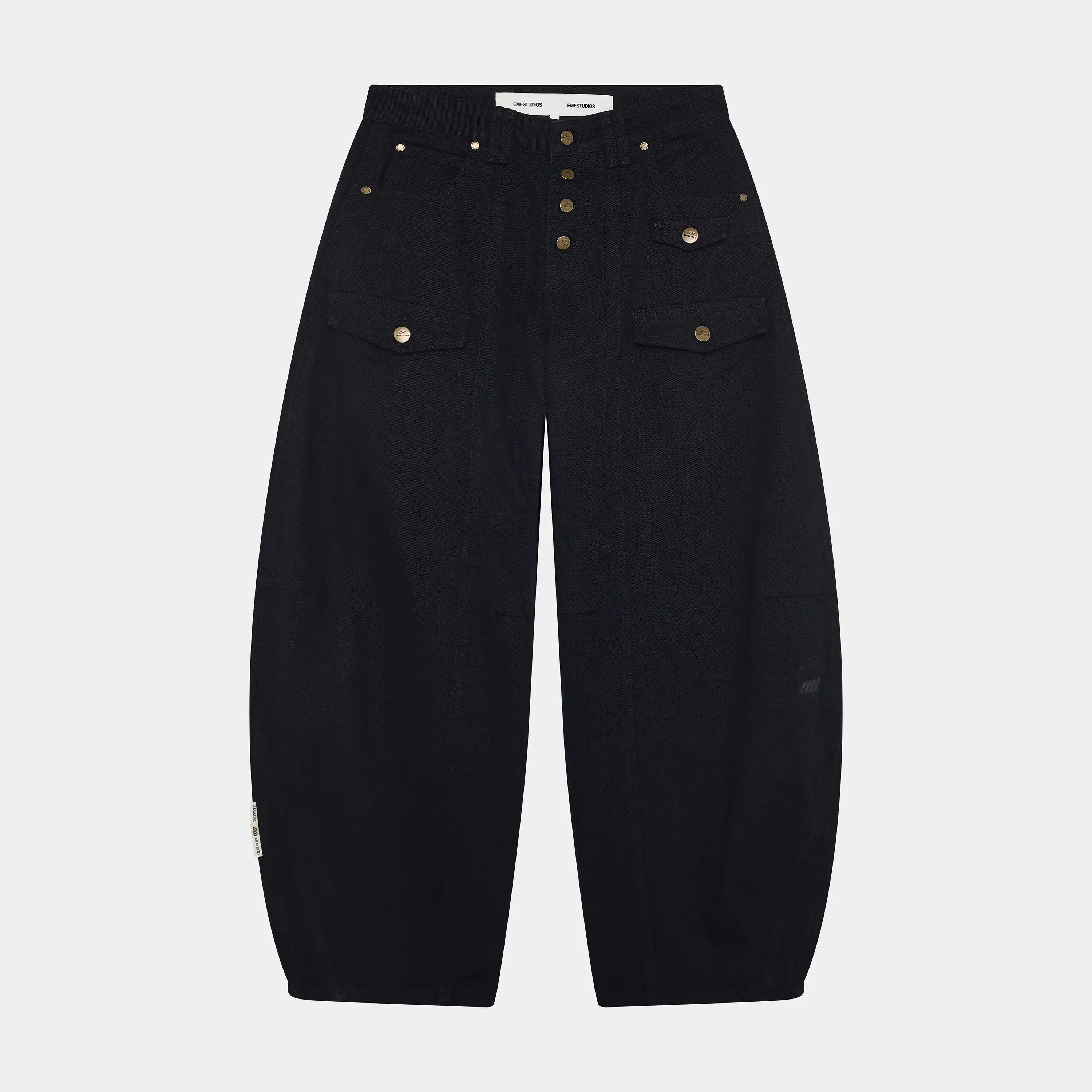 Palais Black Denim Pants