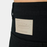 Palais Black Denim Pants Woman Pants Eme Studios