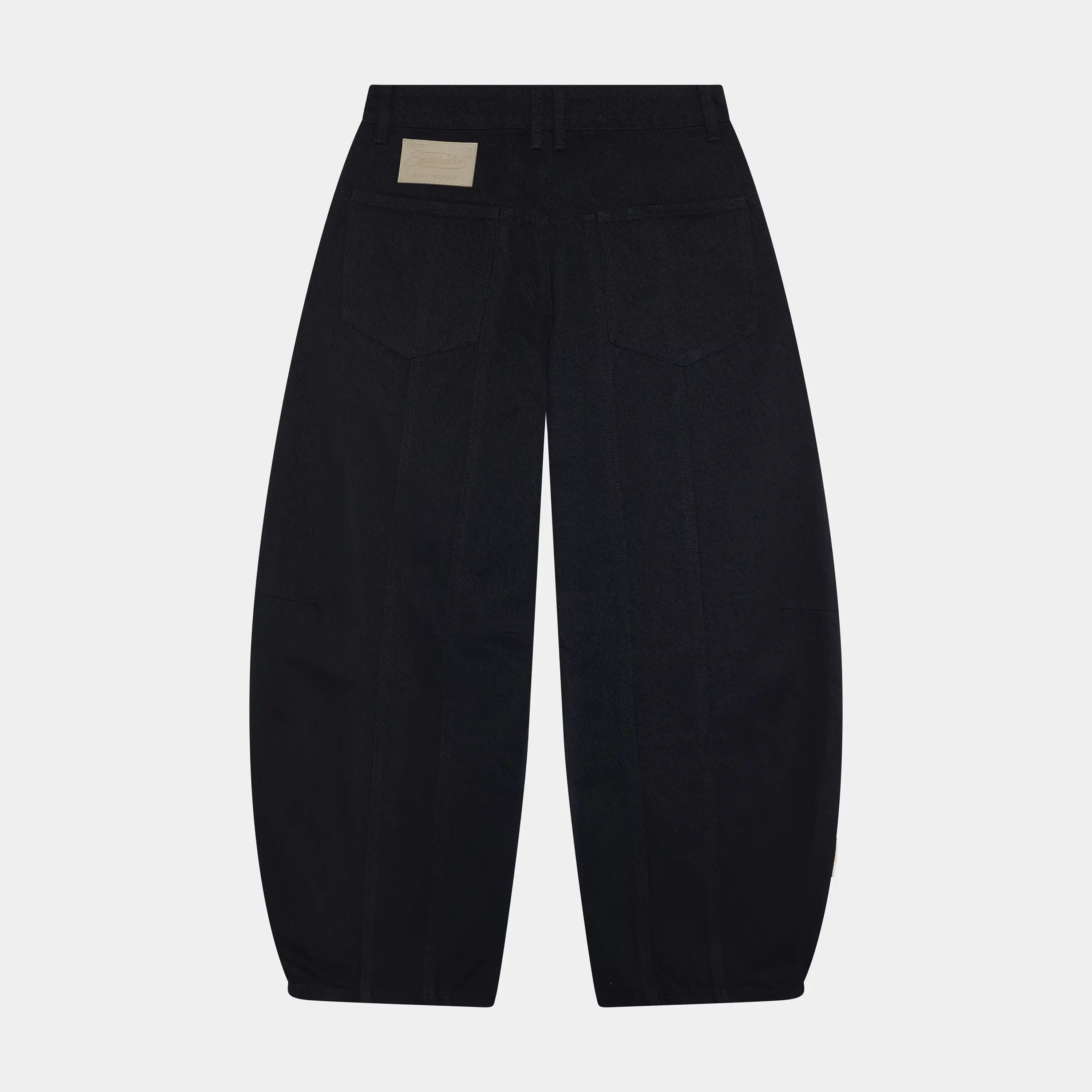 Palais Black Denim Pants Woman Pants Eme Studios