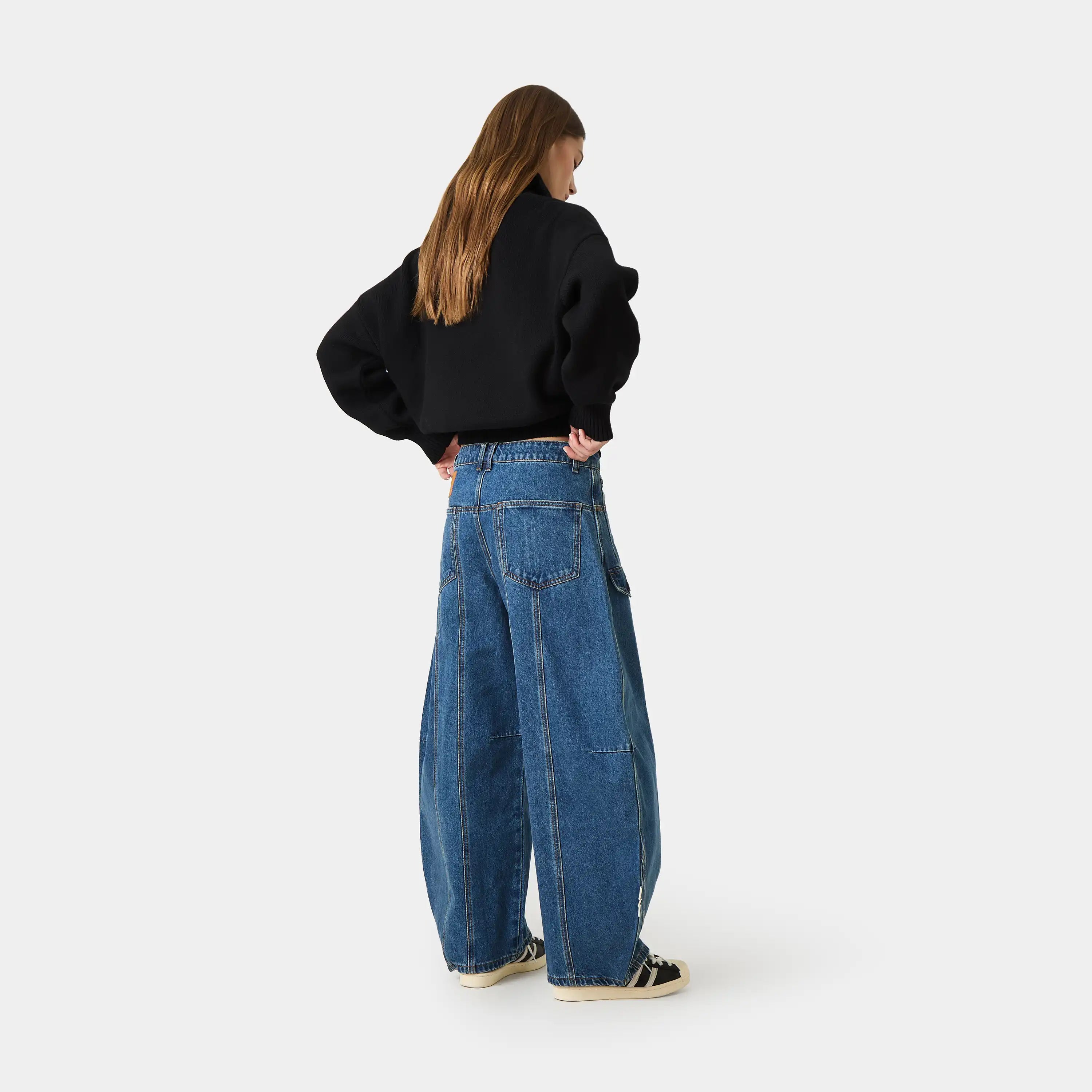 Palais Denim Pants Woman Pants Eme Studios