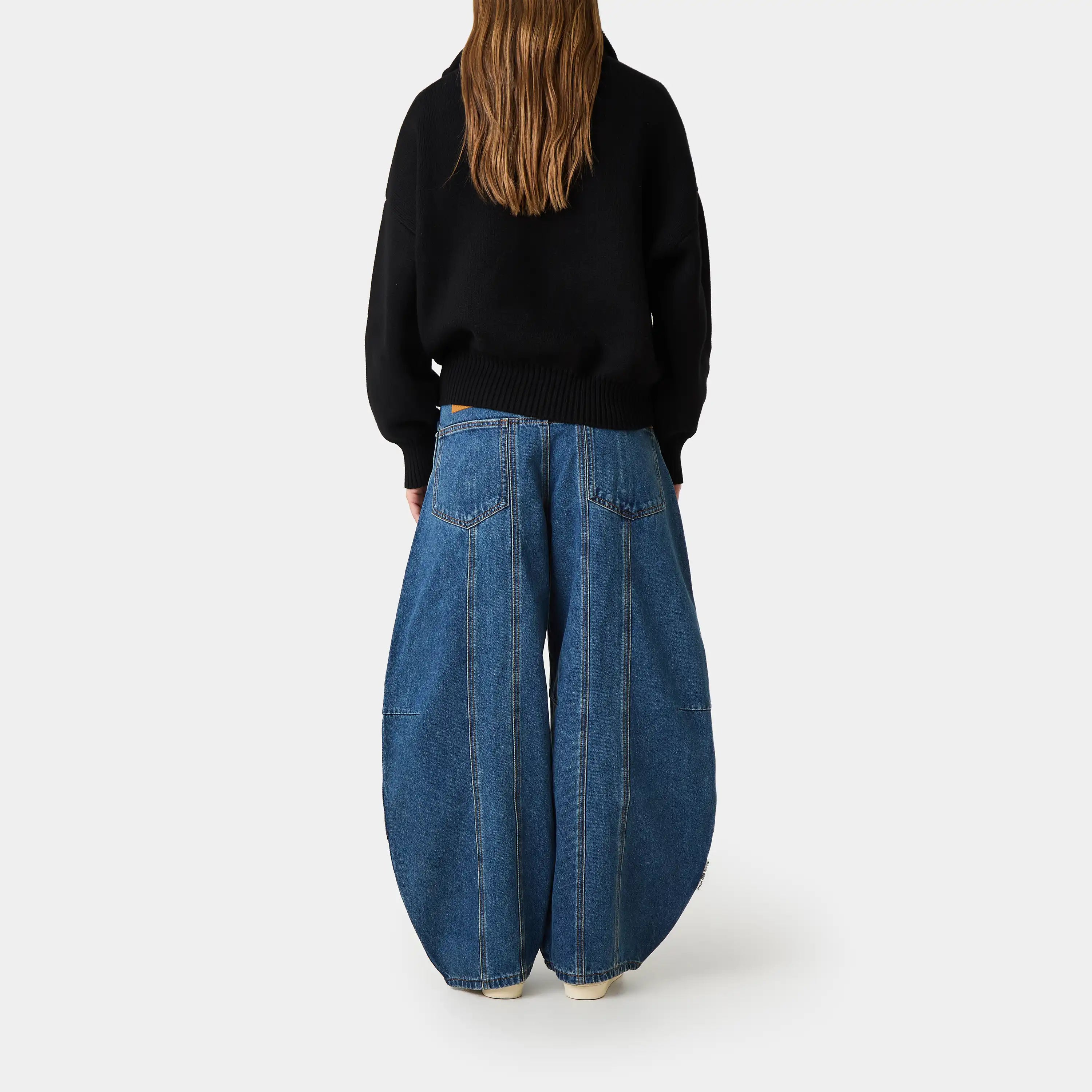 Palais Denim Pants Woman Pants Eme Studios