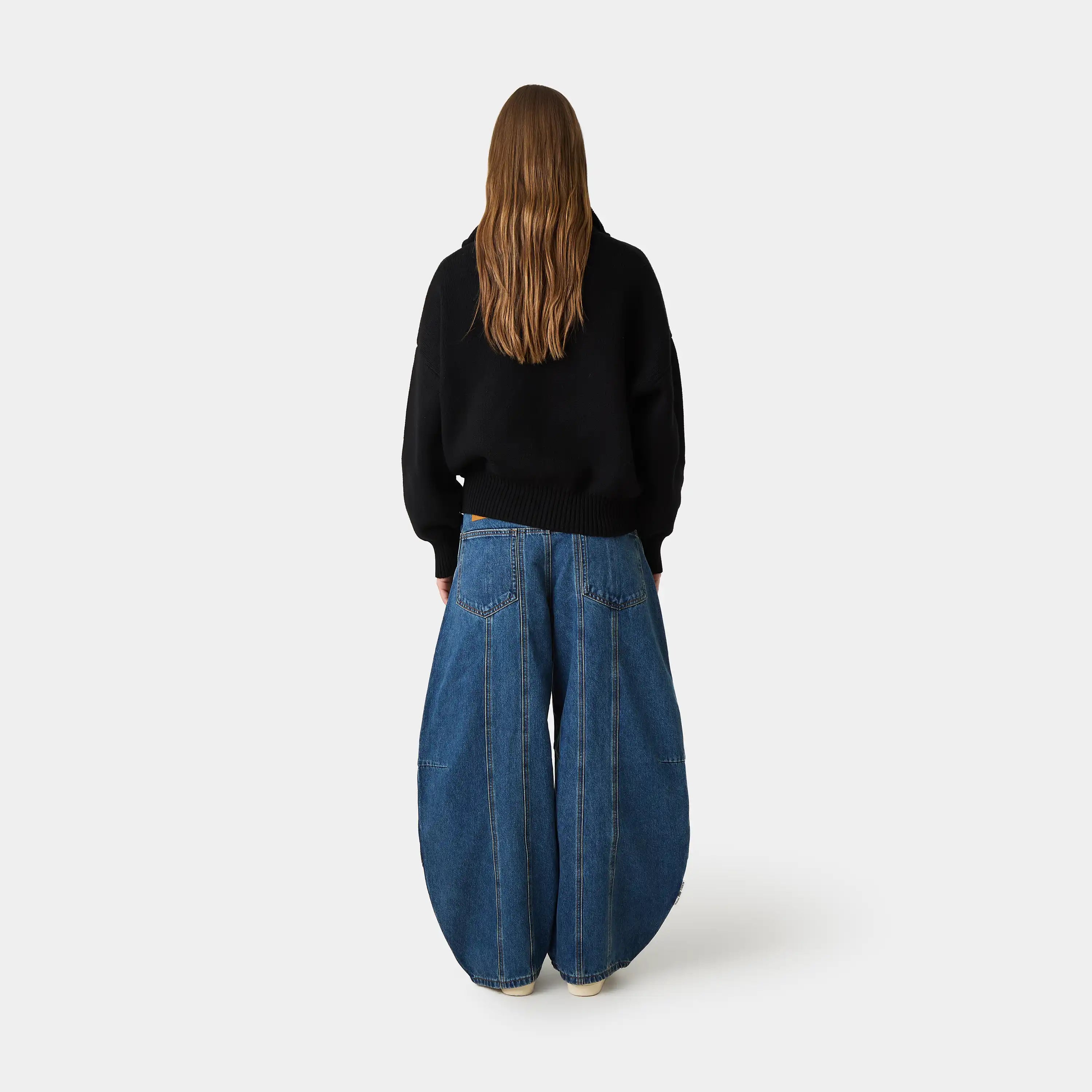 Palais Denim Pants Woman Pants Eme Studios
