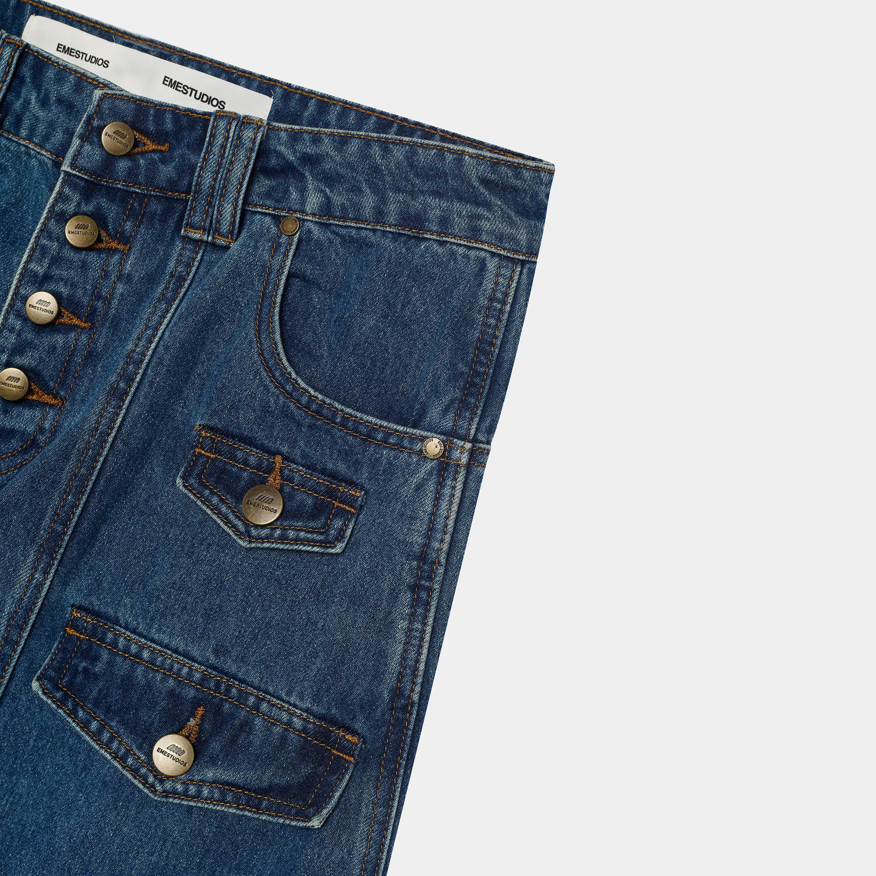 Palais Denim Pants Woman Pants Eme Studios
