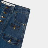 Palais Denim Pants Woman Pants Eme Studios