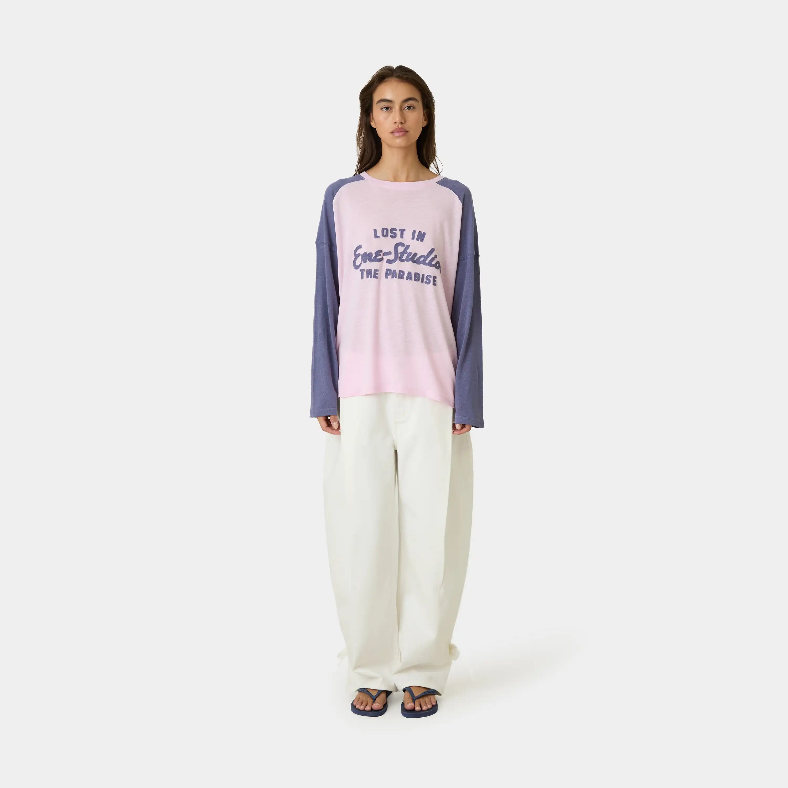 Paradise Bloom Long Sleeve T-shirts Eme Studios