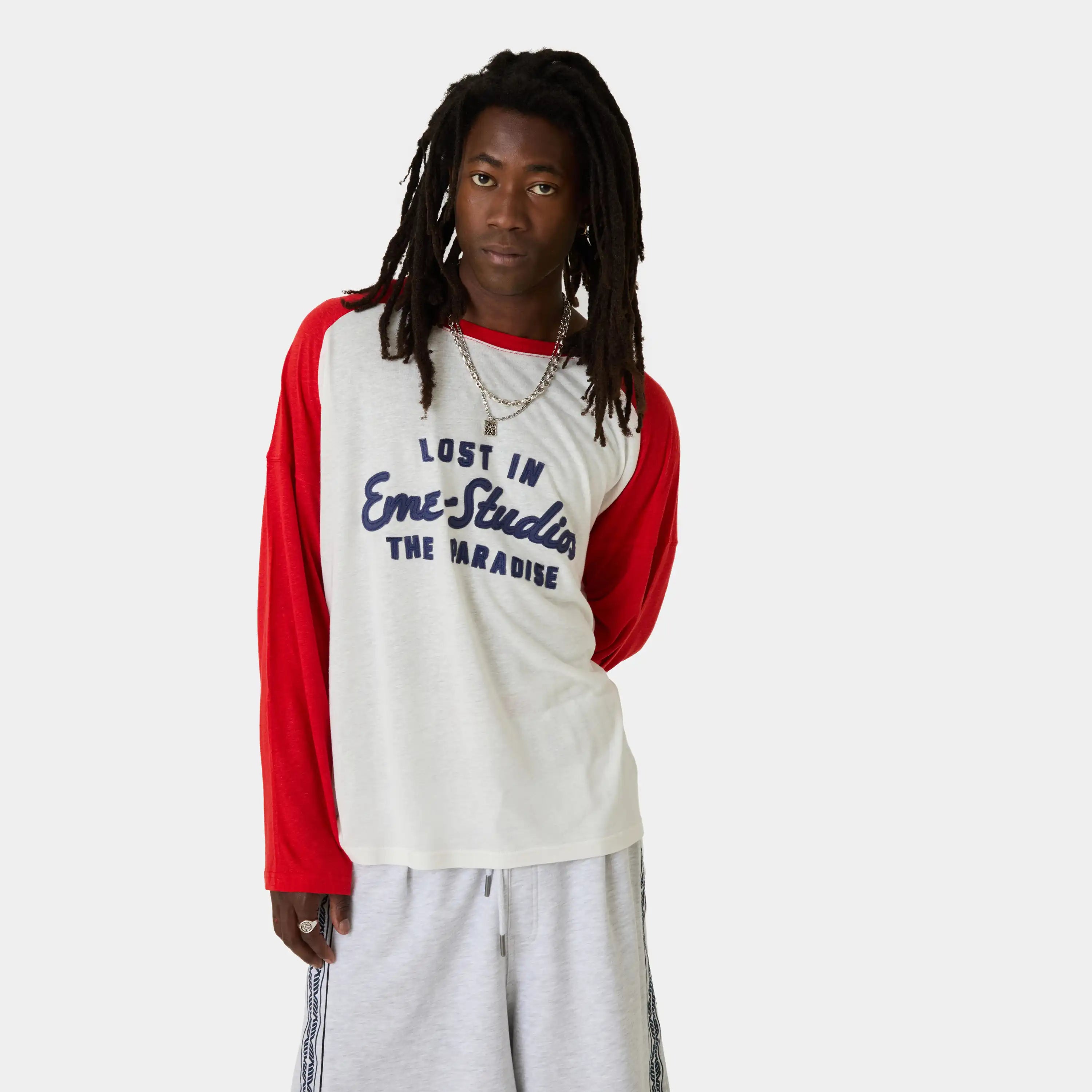 Paradise Cherry Long Sleeve T-shirts Eme Studios