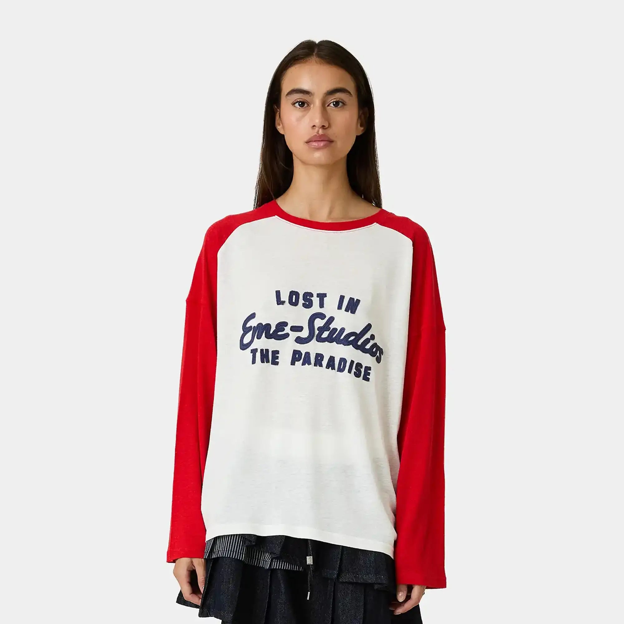 Paradise Cherry Long Sleeve T-shirts Eme Studios
