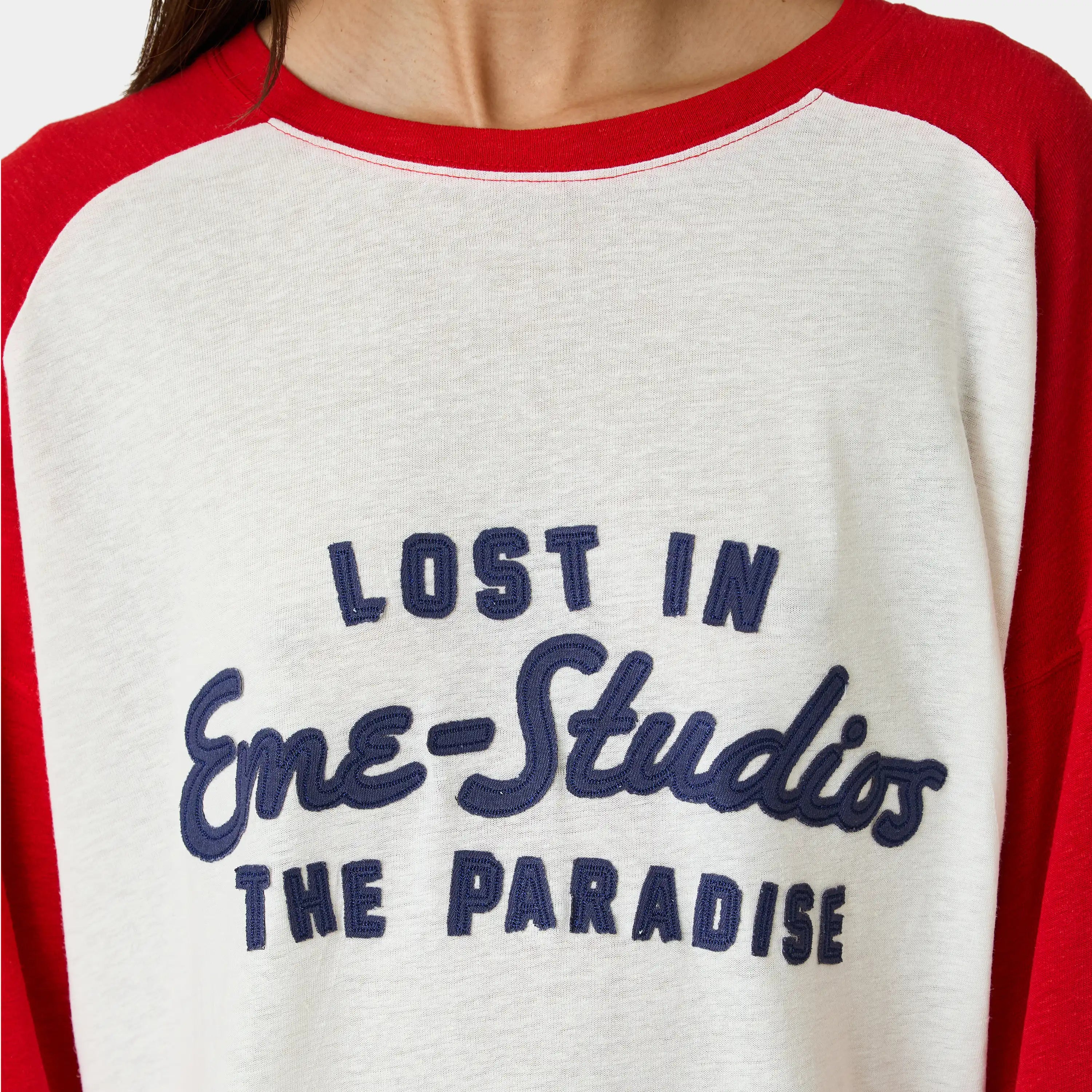 Paradise Cherry Long Sleeve T-shirts Eme Studios