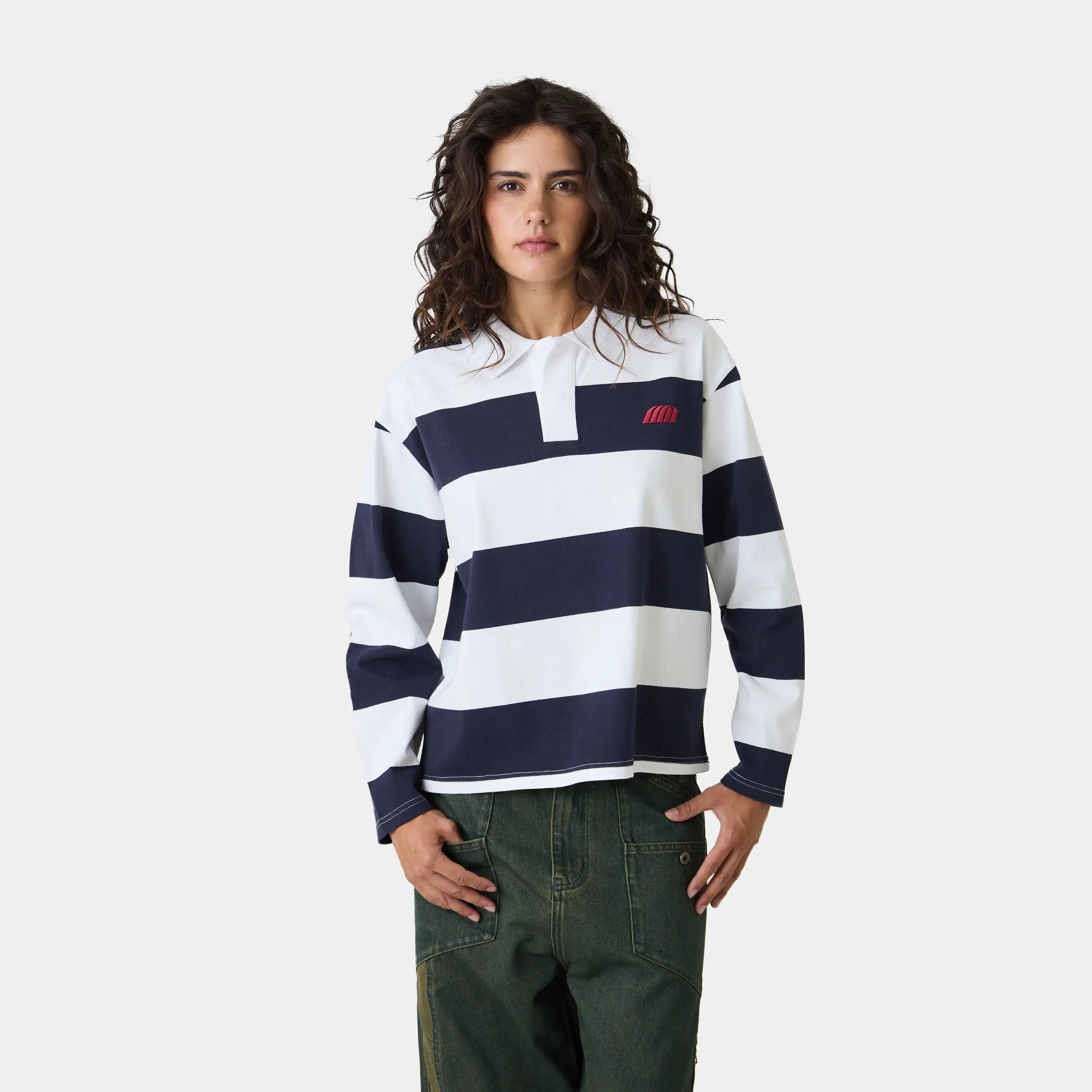Pasteluxe Navy Polo T-shirts Eme Studios