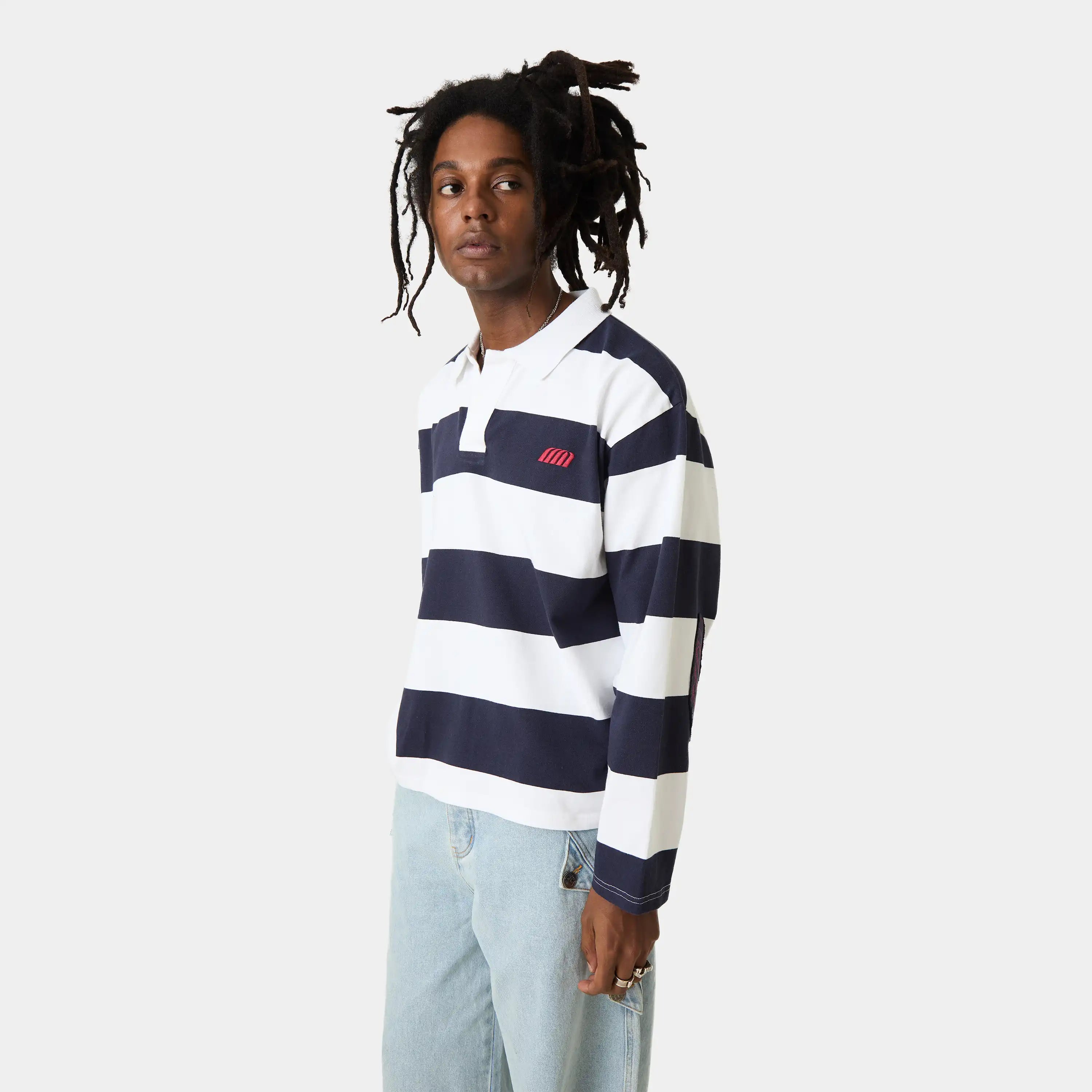 Pasteluxe Navy Polo T-shirts Eme Studios