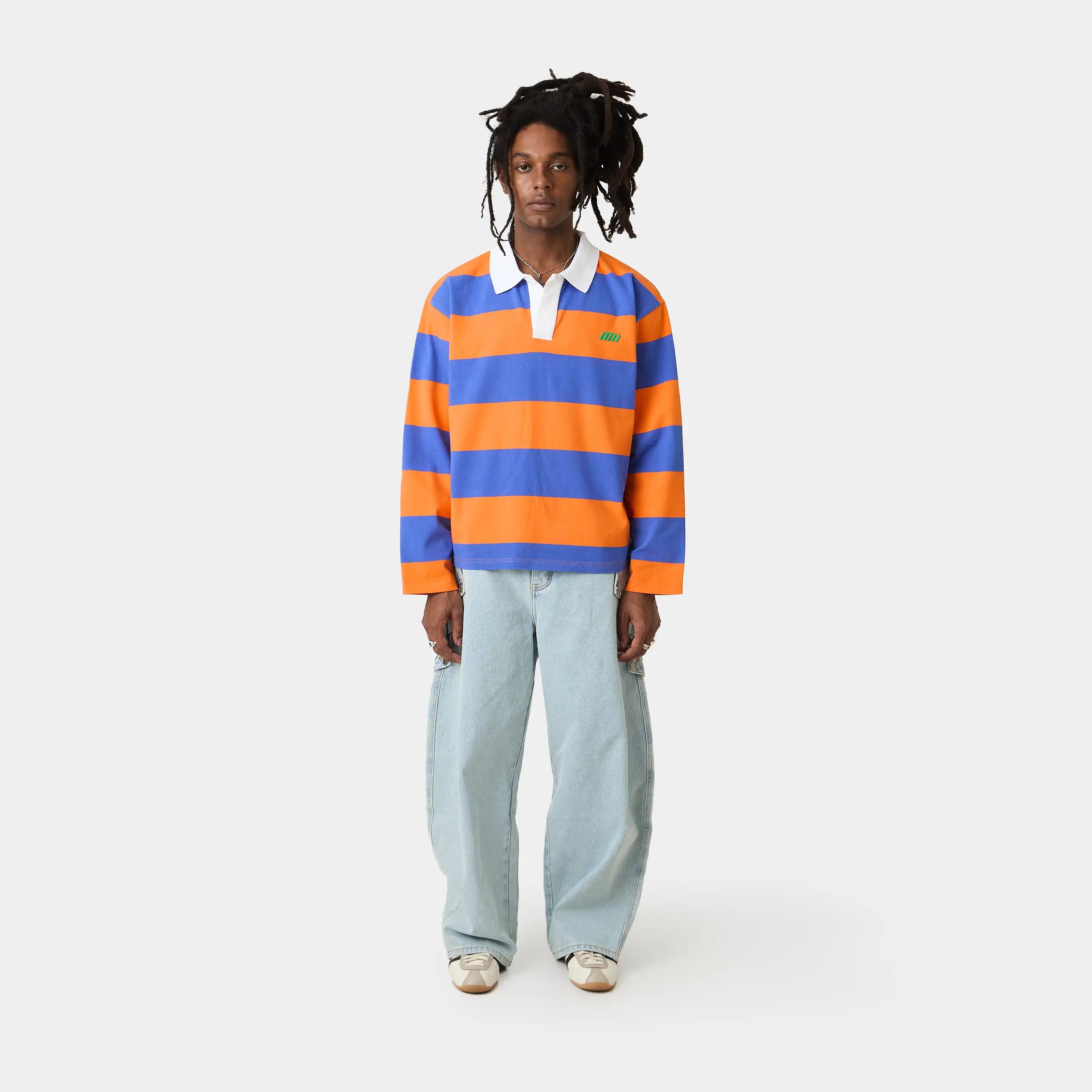 Pasteluxe Orange Polo T-shirts Eme Studios