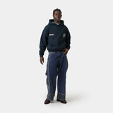 Peyas Navy Oversized Hoodie Hoodies Eme Studios