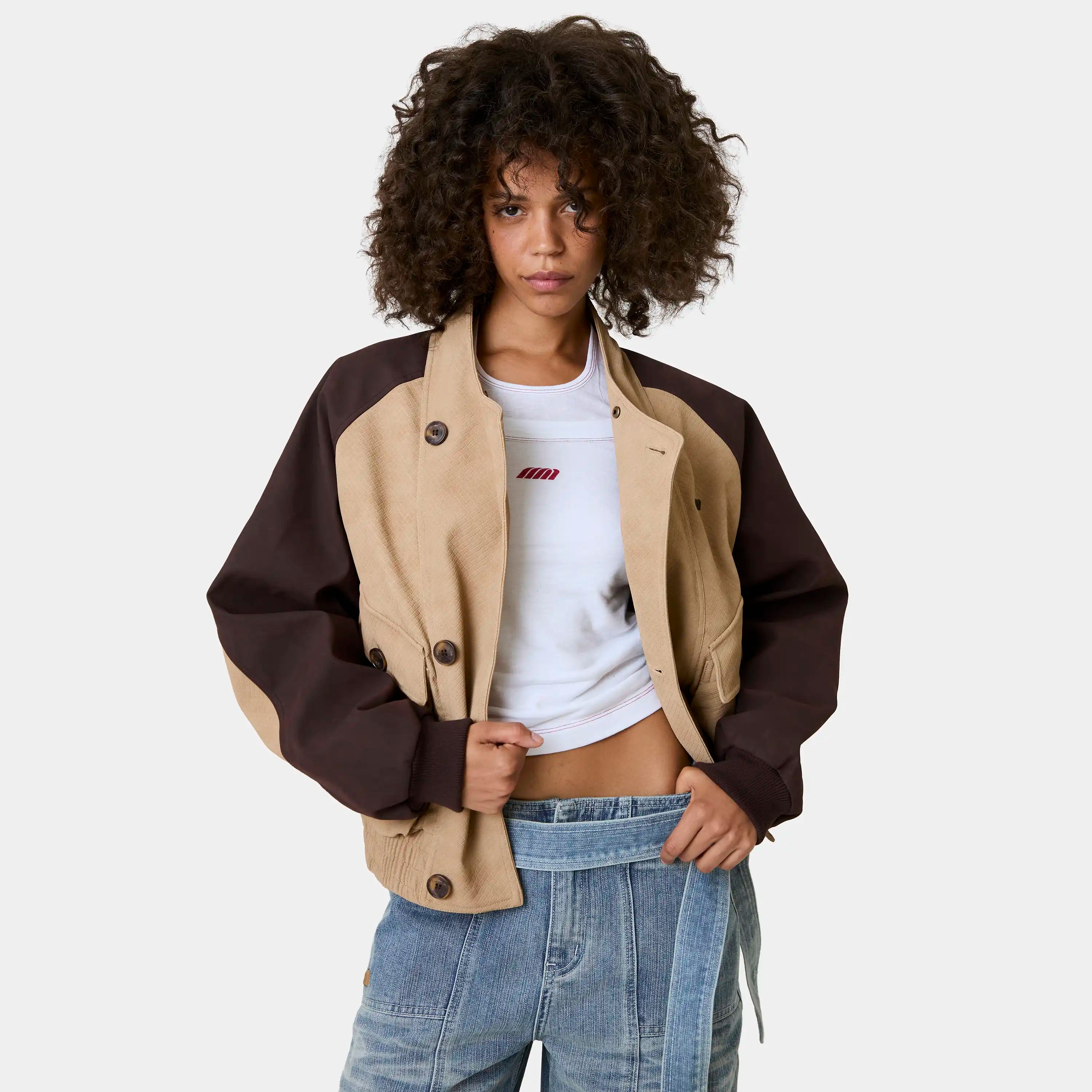 Platoon Camel Bomber Jacket Outwear Eme Studios