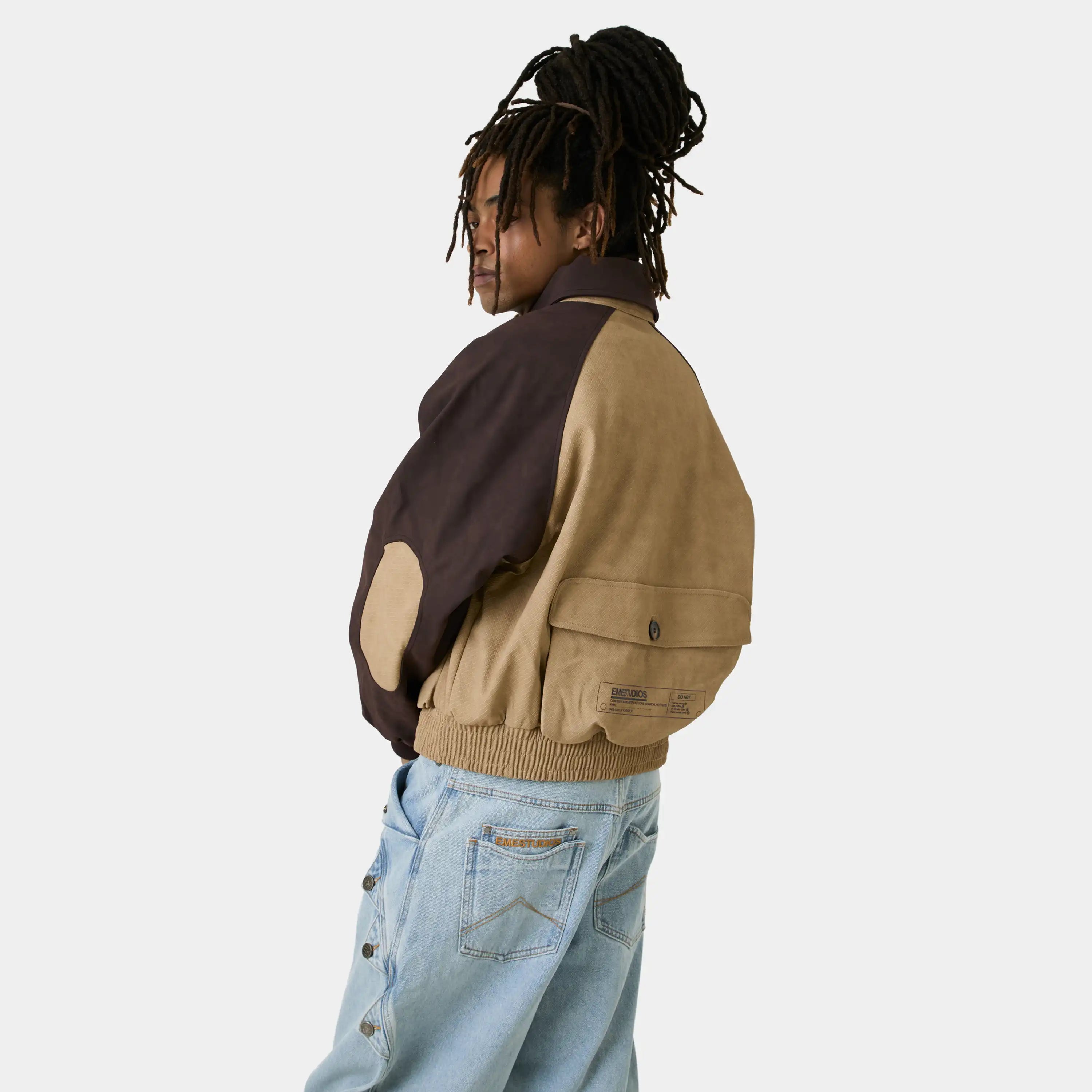 Platoon Camel Bomber Jacket Outwear Eme Studios