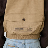 Platoon Camel Bomber Jacket Outwear Eme Studios