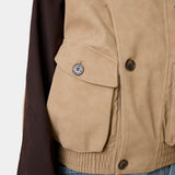 Platoon Camel Bomber Jacket Outwear Eme Studios