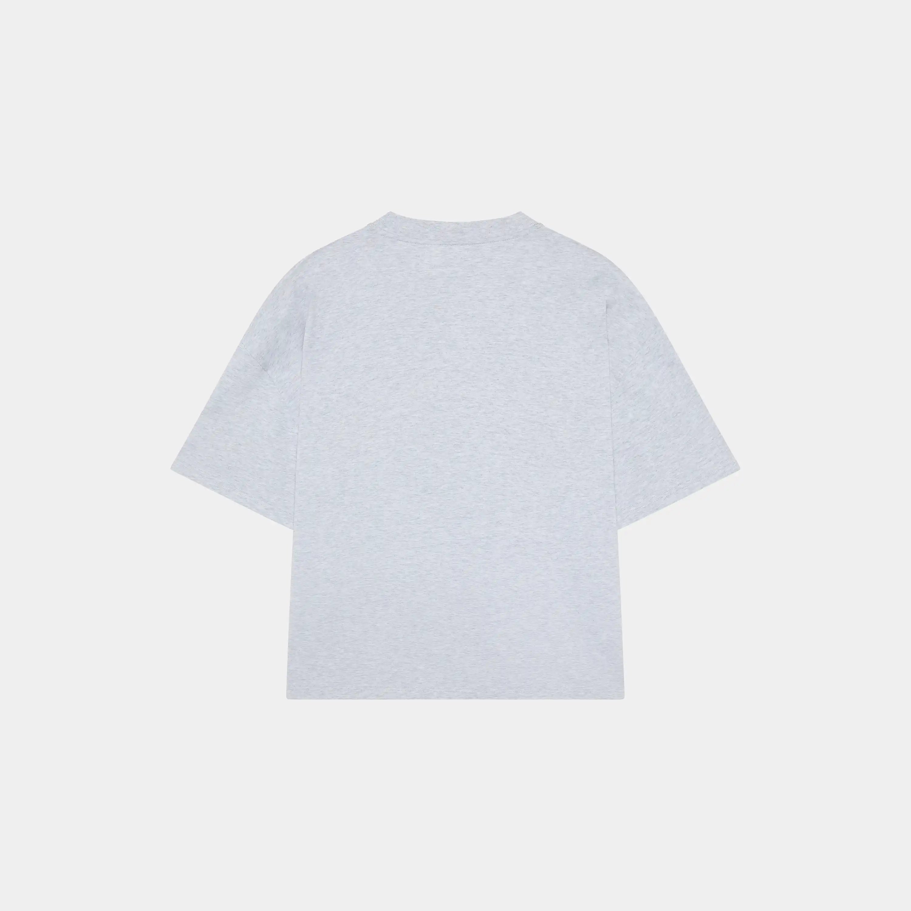 Points Heather Grey Oversized Tee T-shirts Eme Studios