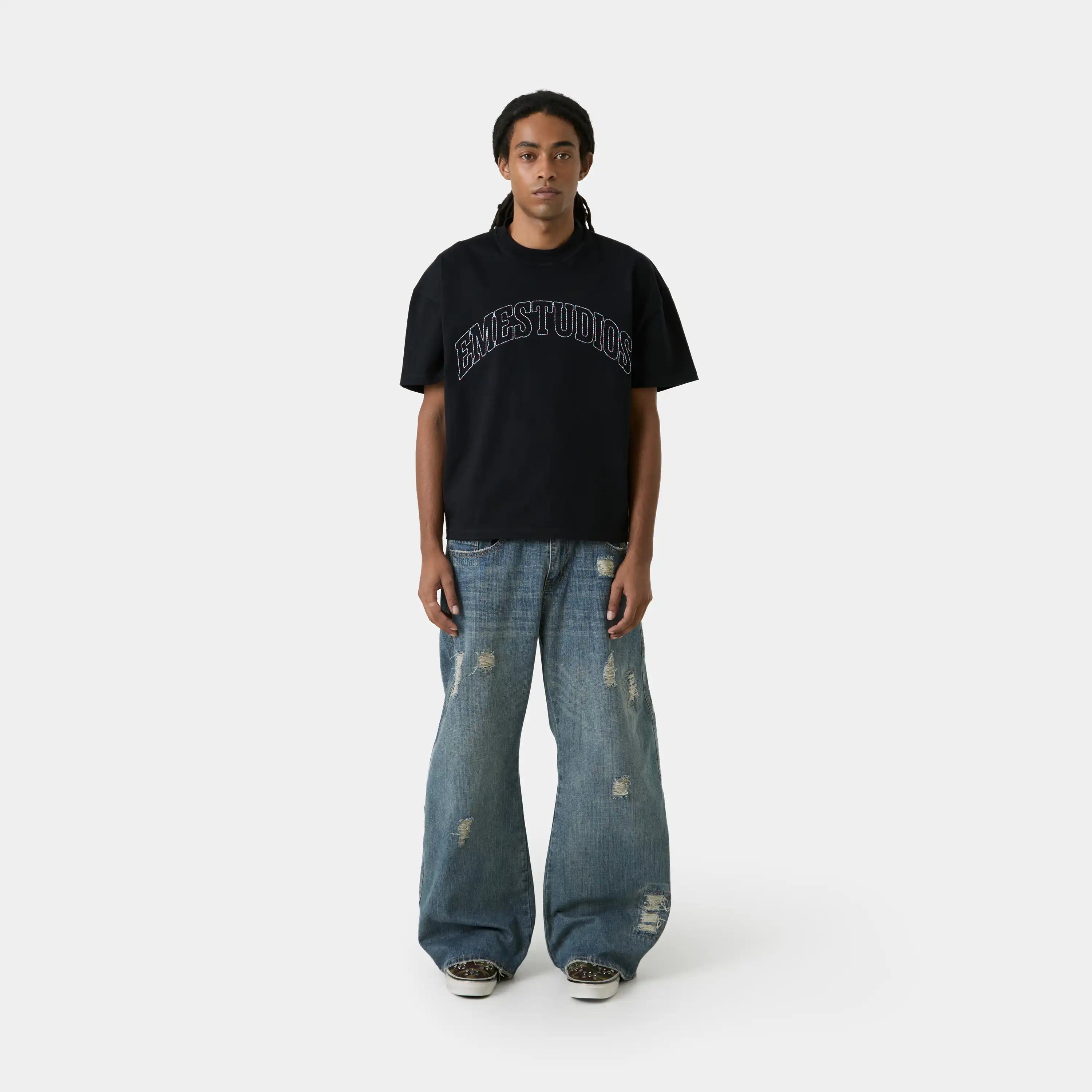 Points Shadow Oversized Tee T-shirts Eme Studios