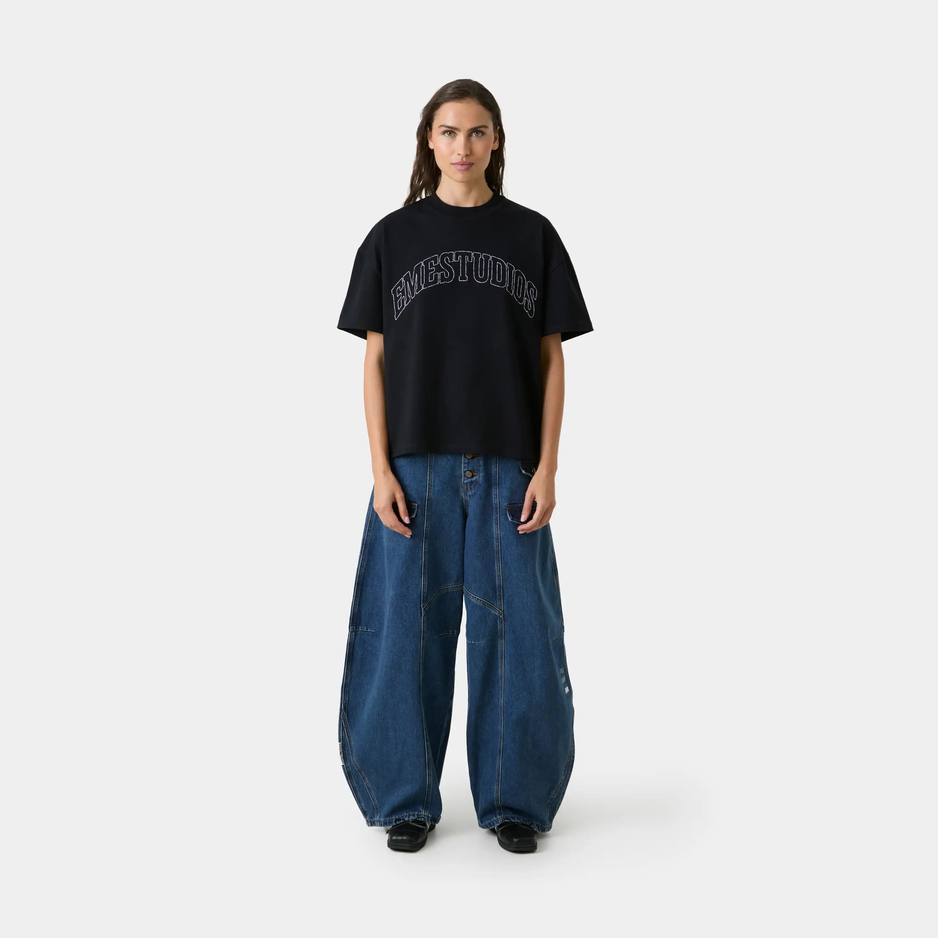 Points Shadow Oversized Tee T-shirts Eme Studios