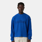 Polly Sodalite Waffle Long Sleeve T-shirts Eme Studios