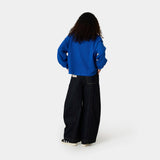 Polly Sodalite Waffle Long Sleeve T-shirts Eme Studios