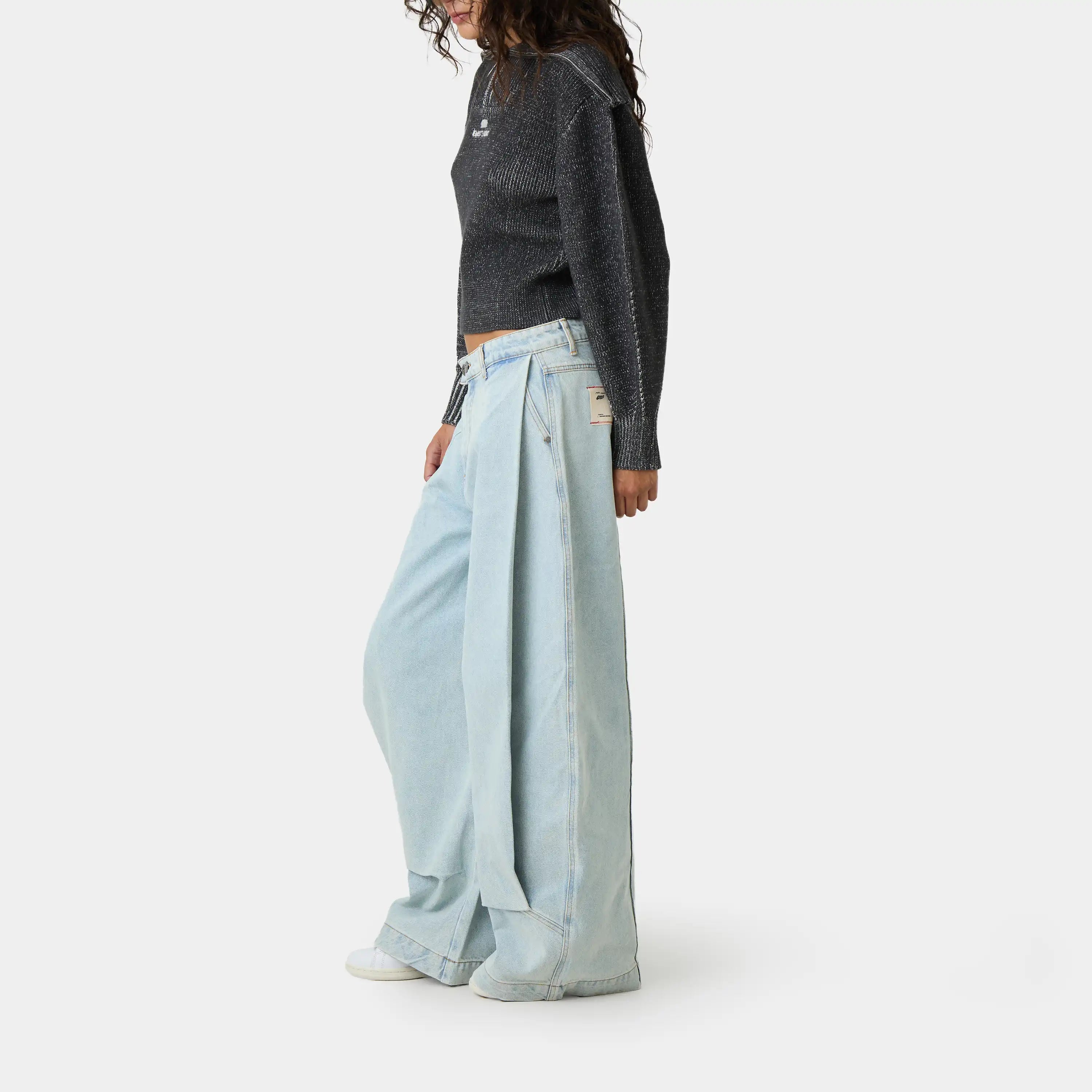 Pompeya Denim Pants Woman Pants Eme Studios