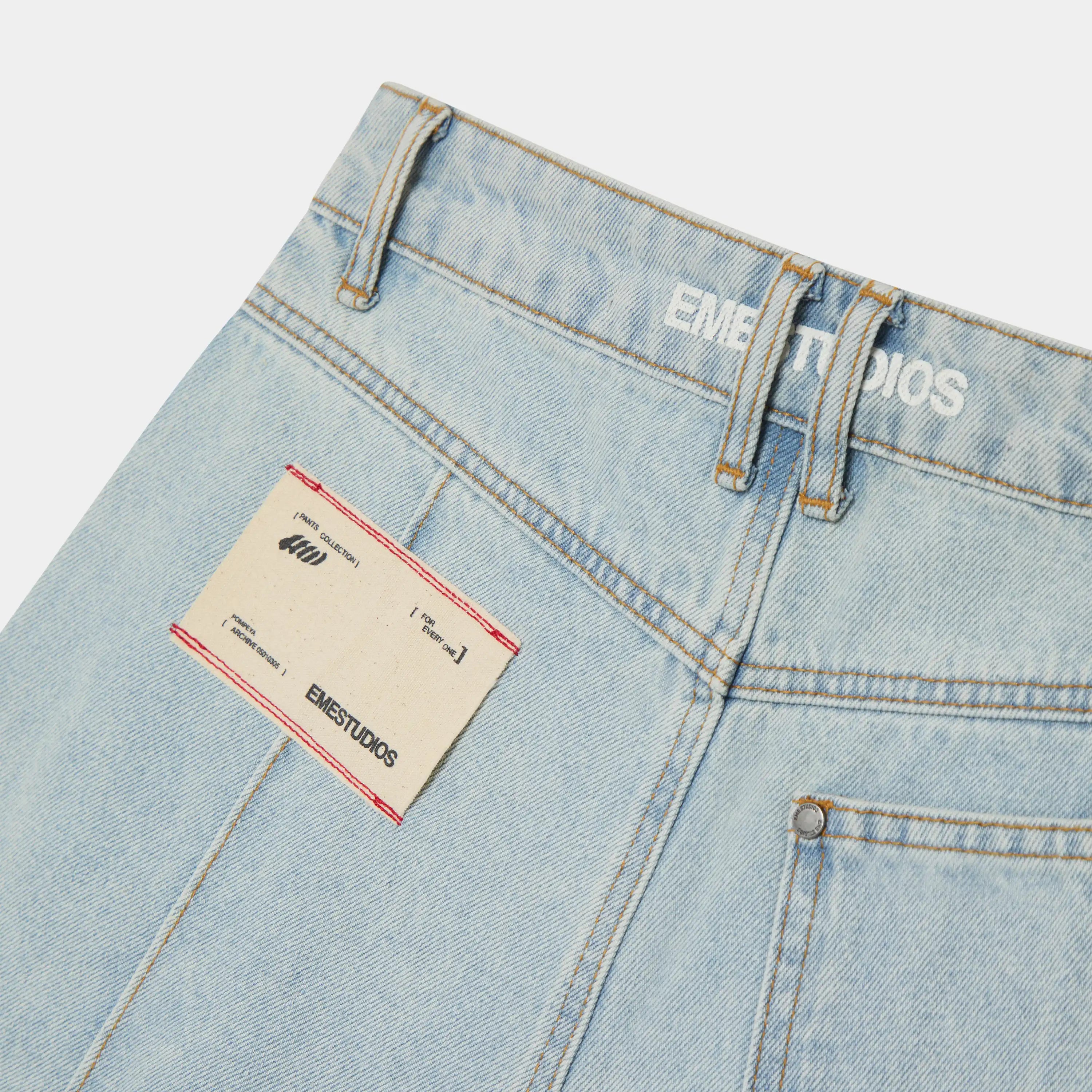 Pompeya Denim Pants Woman Pants Eme Studios