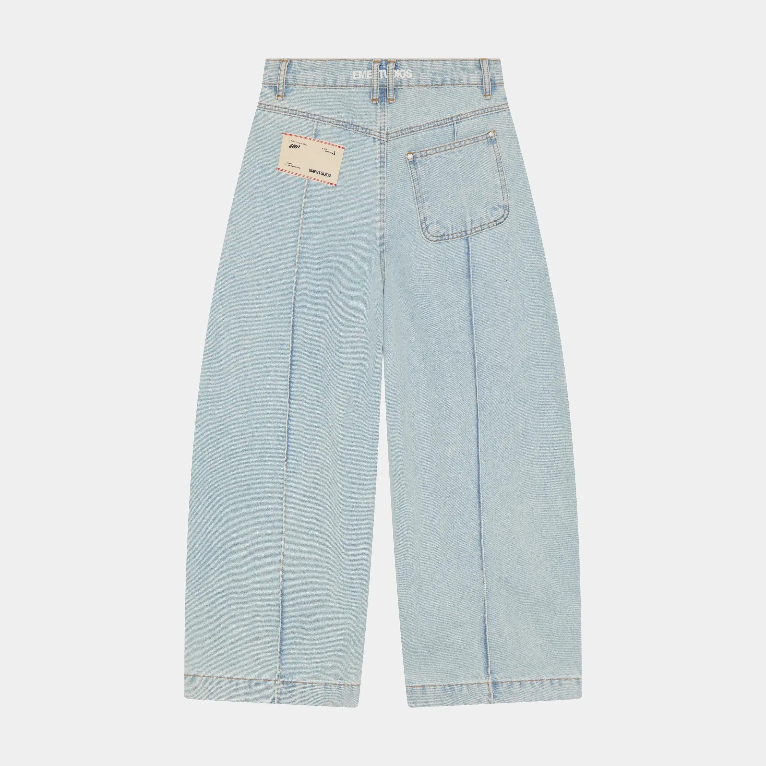 Pompeya Denim Pants Woman Pants Eme Studios