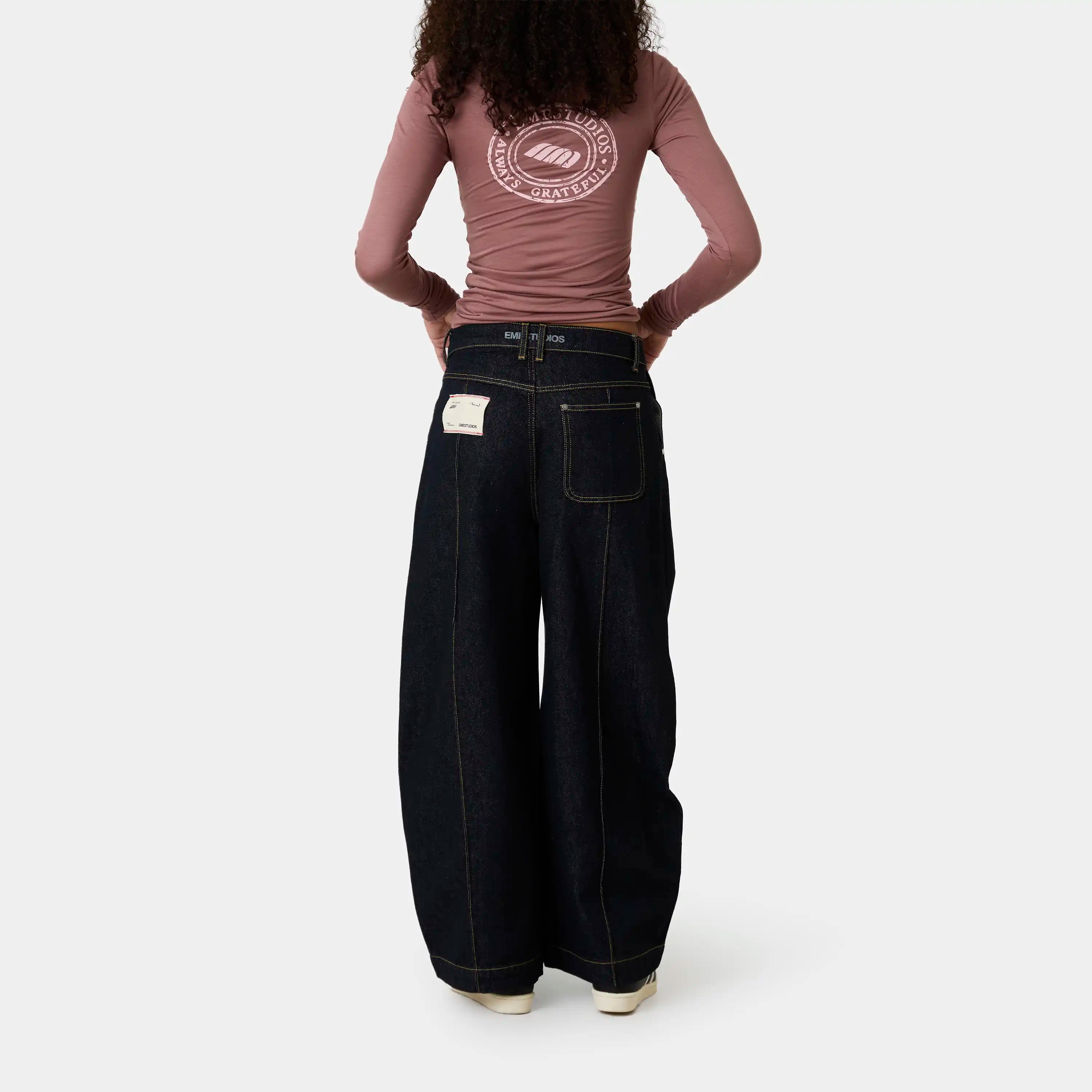 Pompeya Raw Denim Pants Woman Pants Eme Studios
