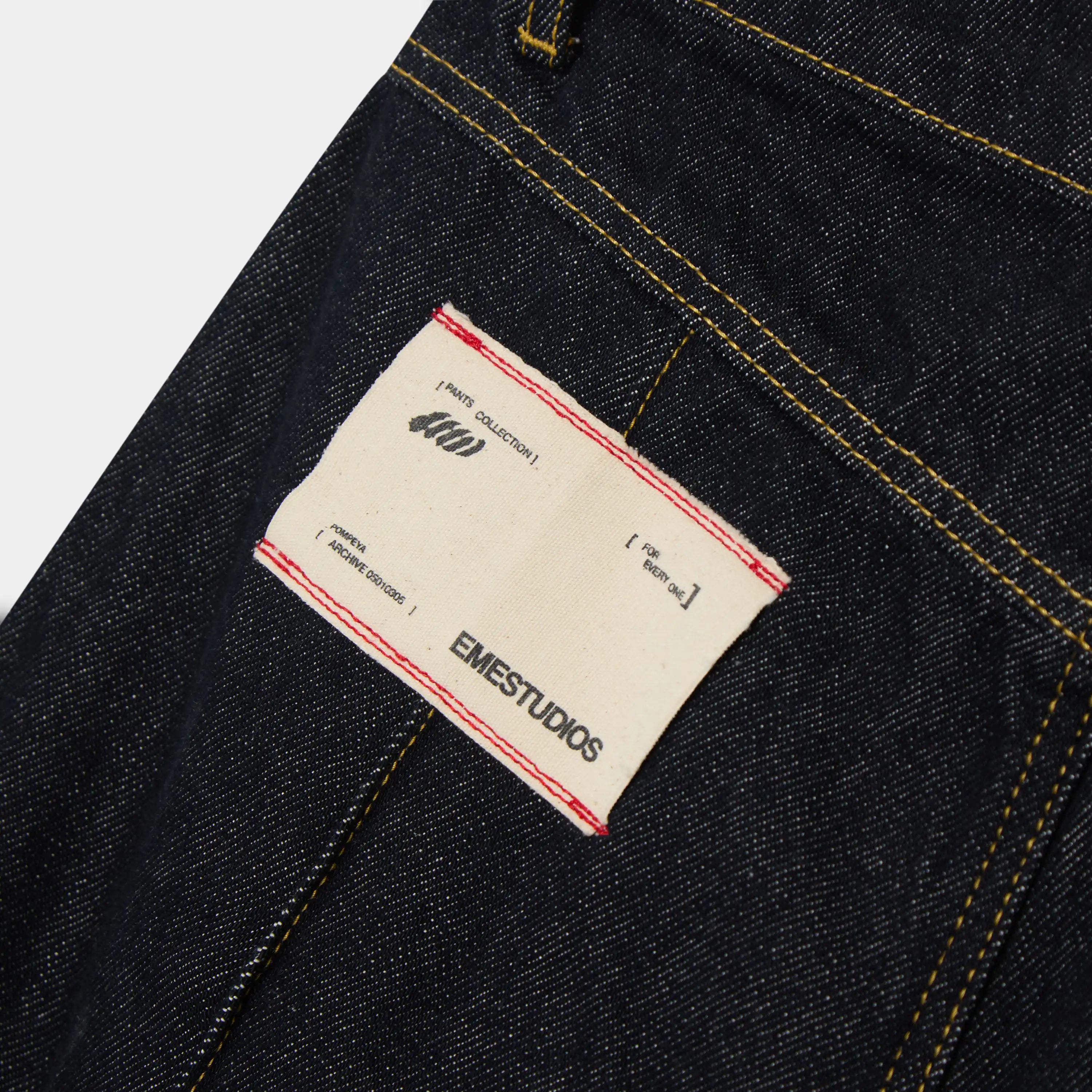 Pompeya Raw Denim Pants Woman Pants Eme Studios