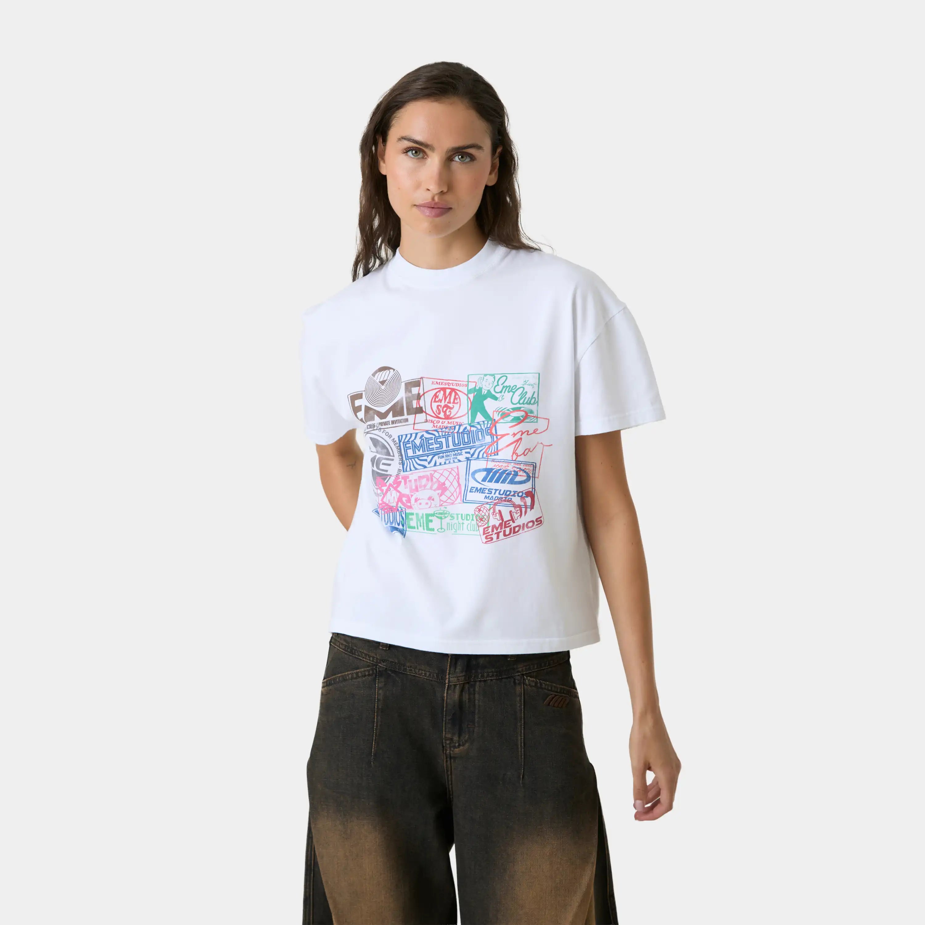 Postmark Pearl Oversized Tee T-shirts Eme Studios