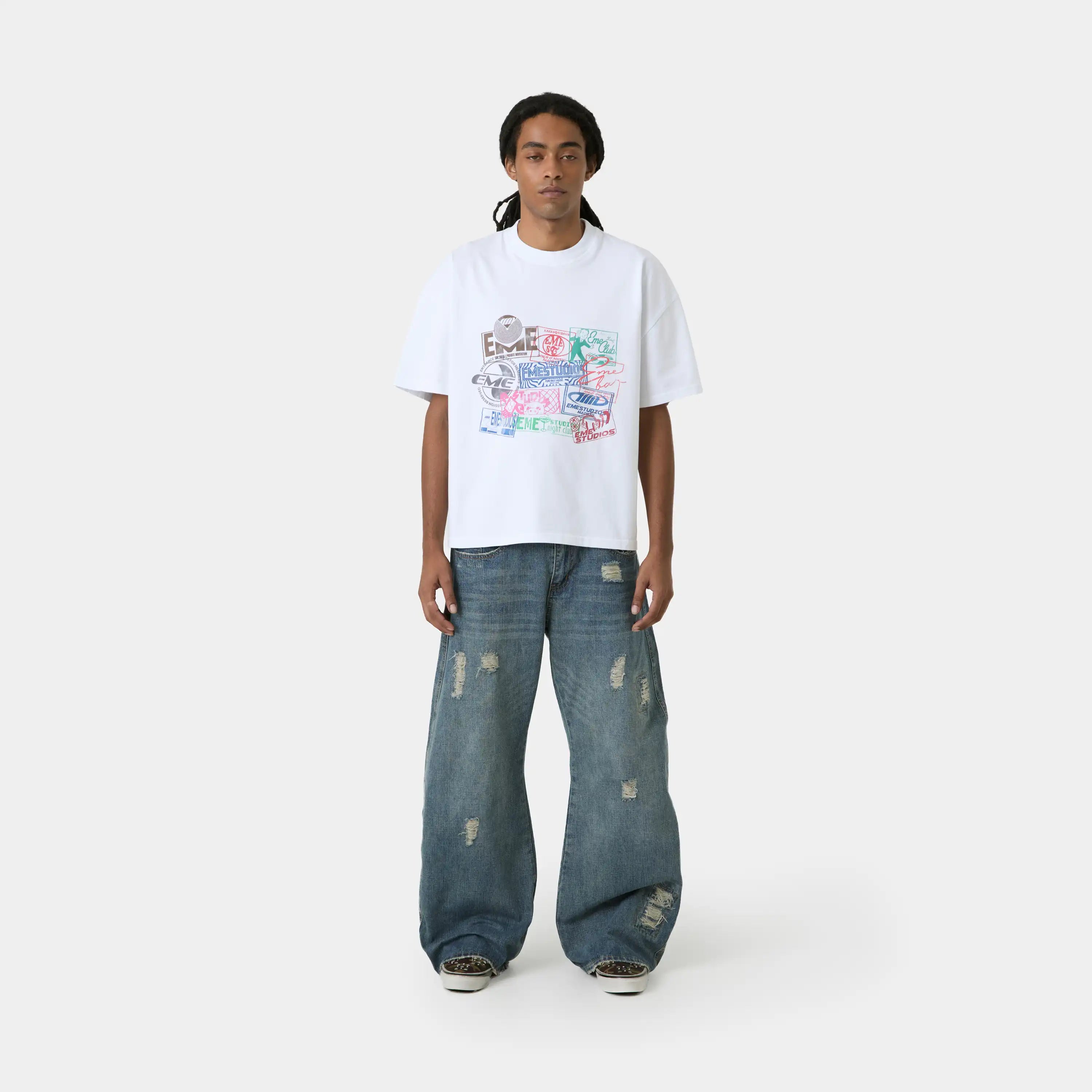 Postmark Pearl Oversized Tee T-shirts Eme Studios
