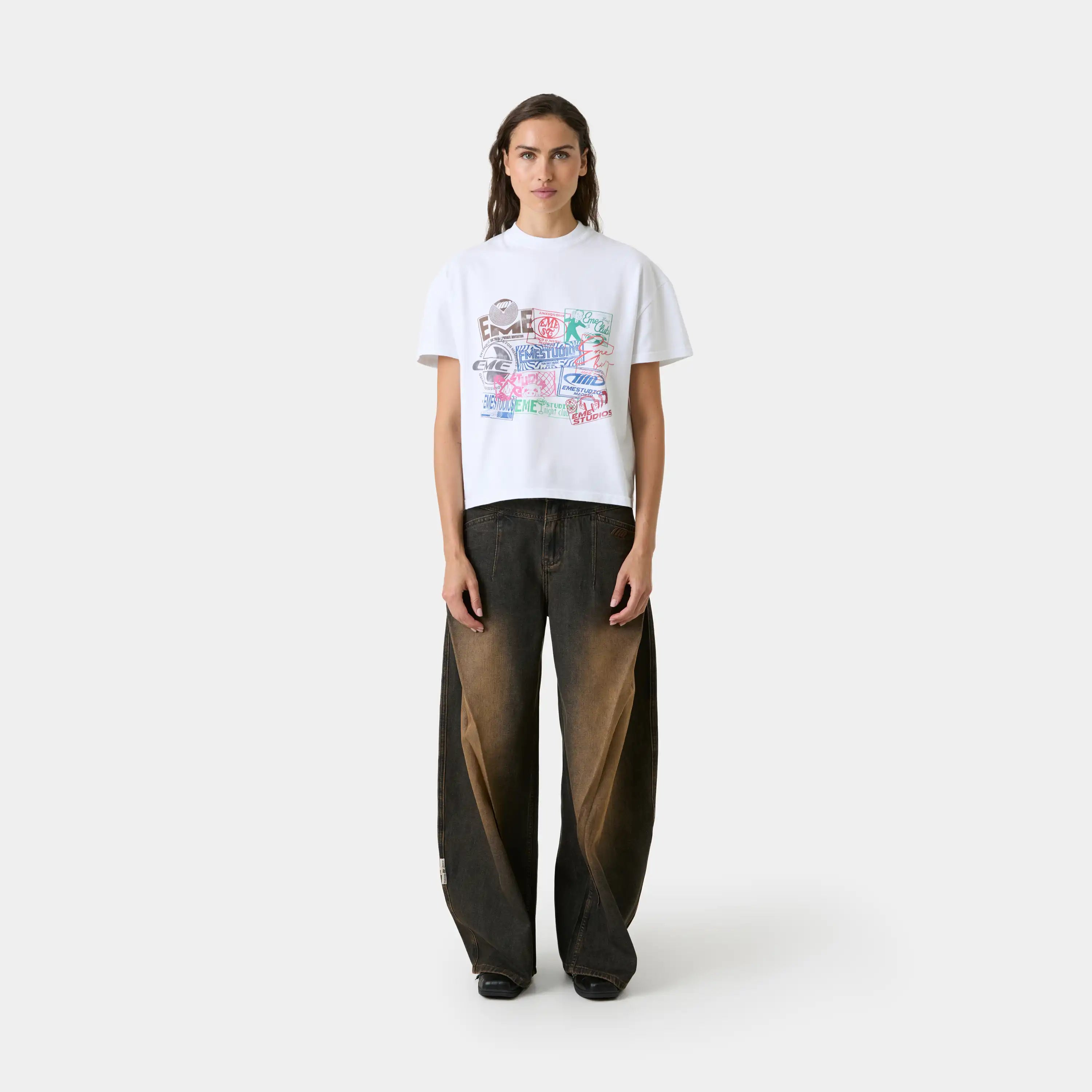 Postmark Pearl Oversized Tee T-shirts Eme Studios