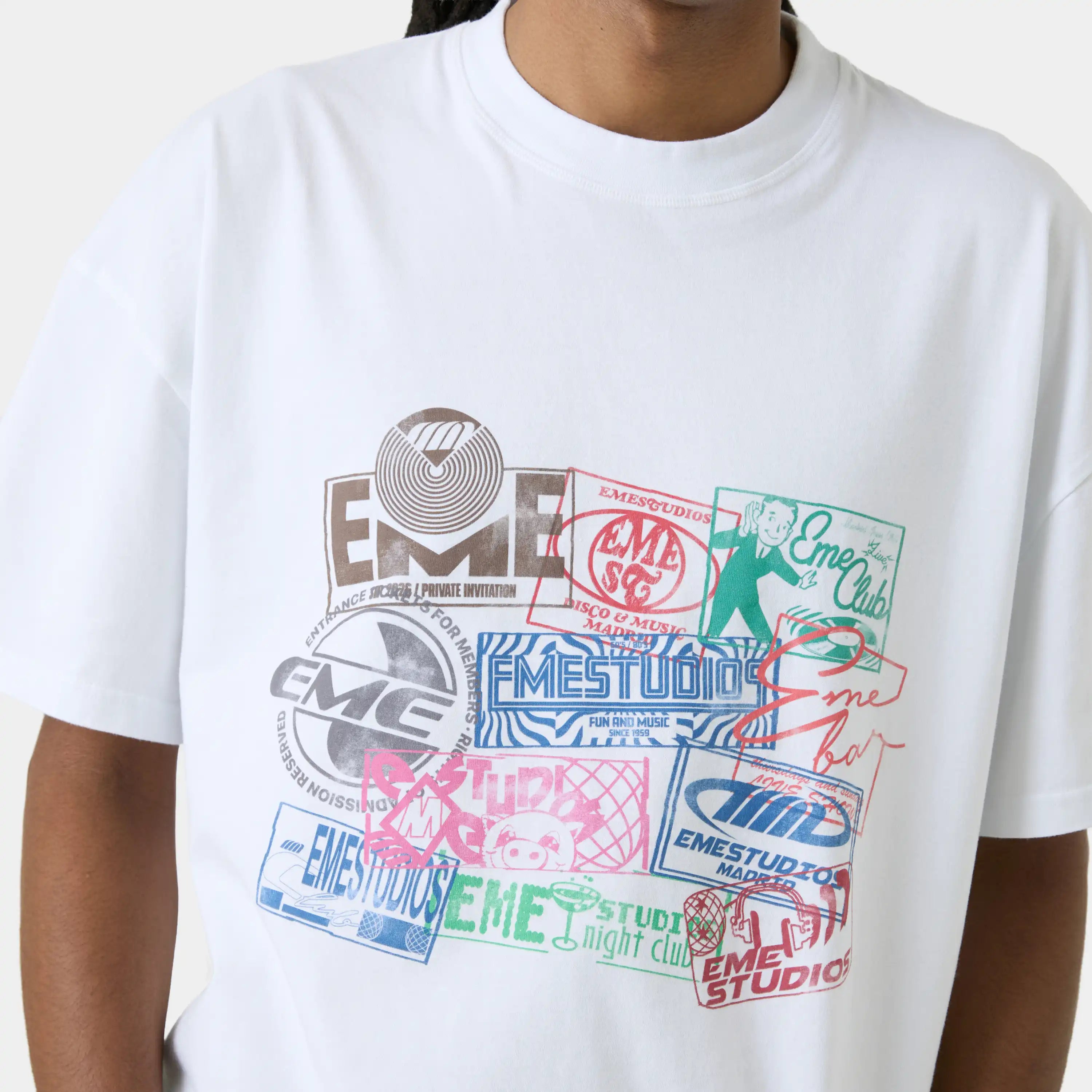 Postmark Pearl Oversized Tee T-shirts Eme Studios