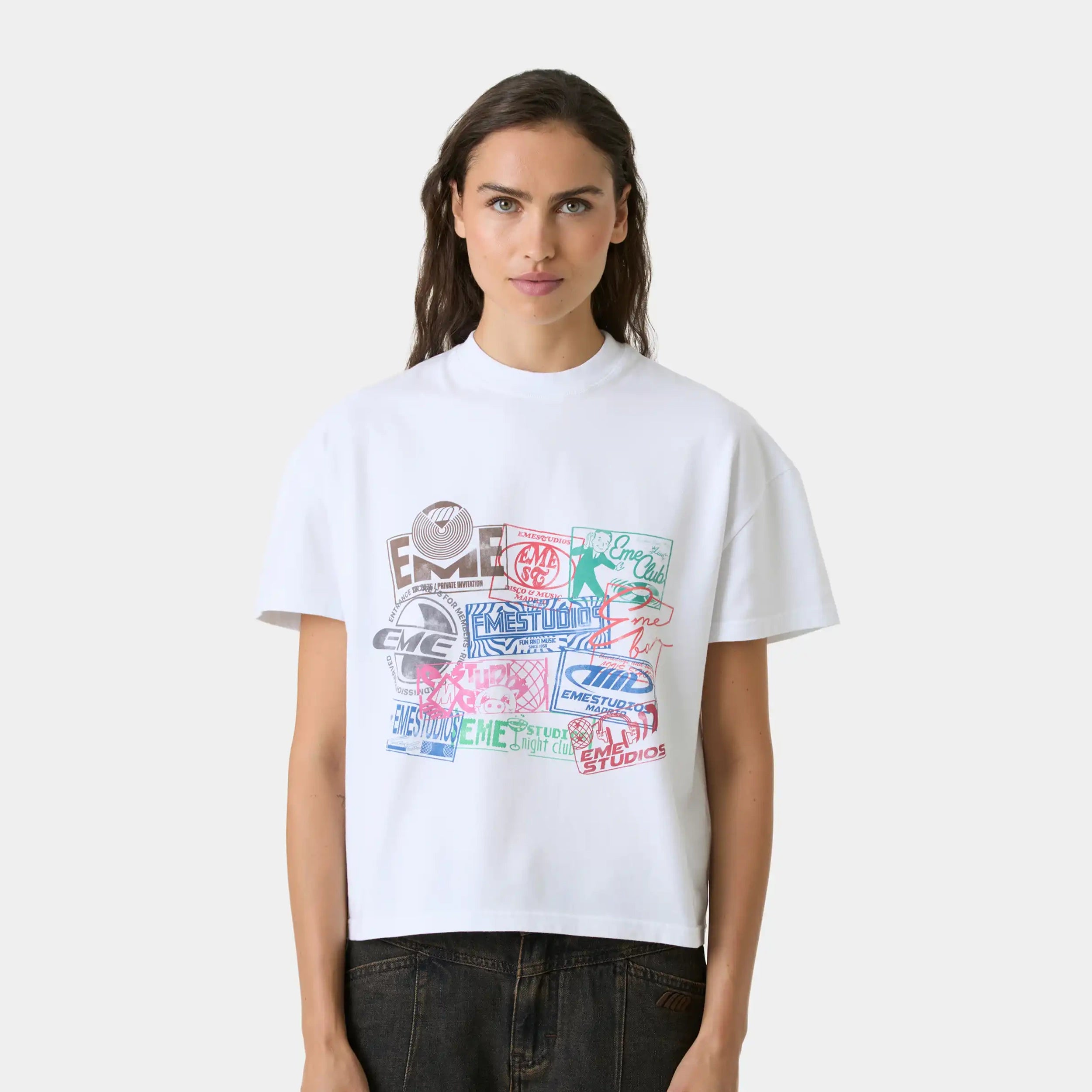 Postmark Pearl Oversized Tee T-shirts Eme Studios