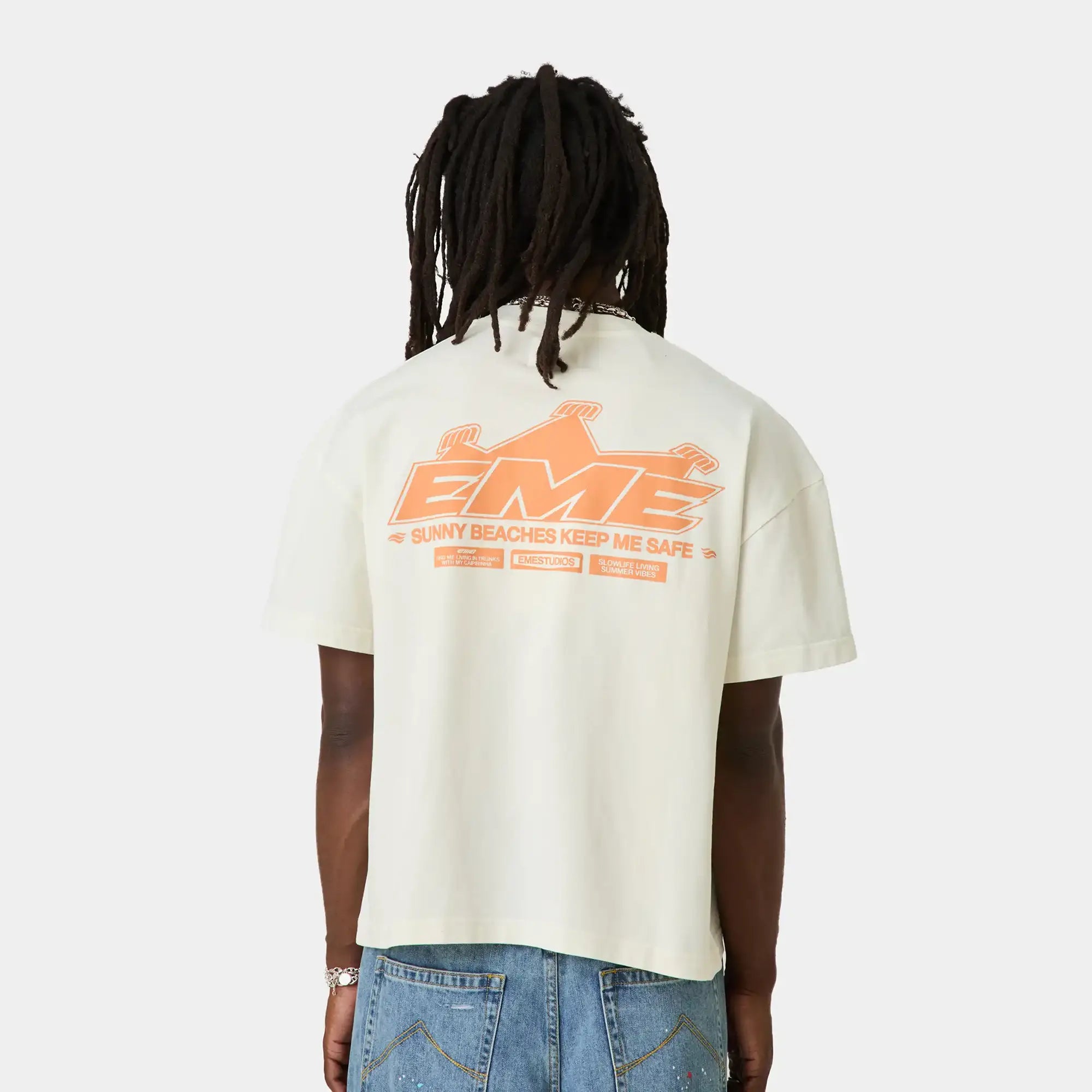 Prince Off Sand Oversized Tee T-shirts Eme Studios