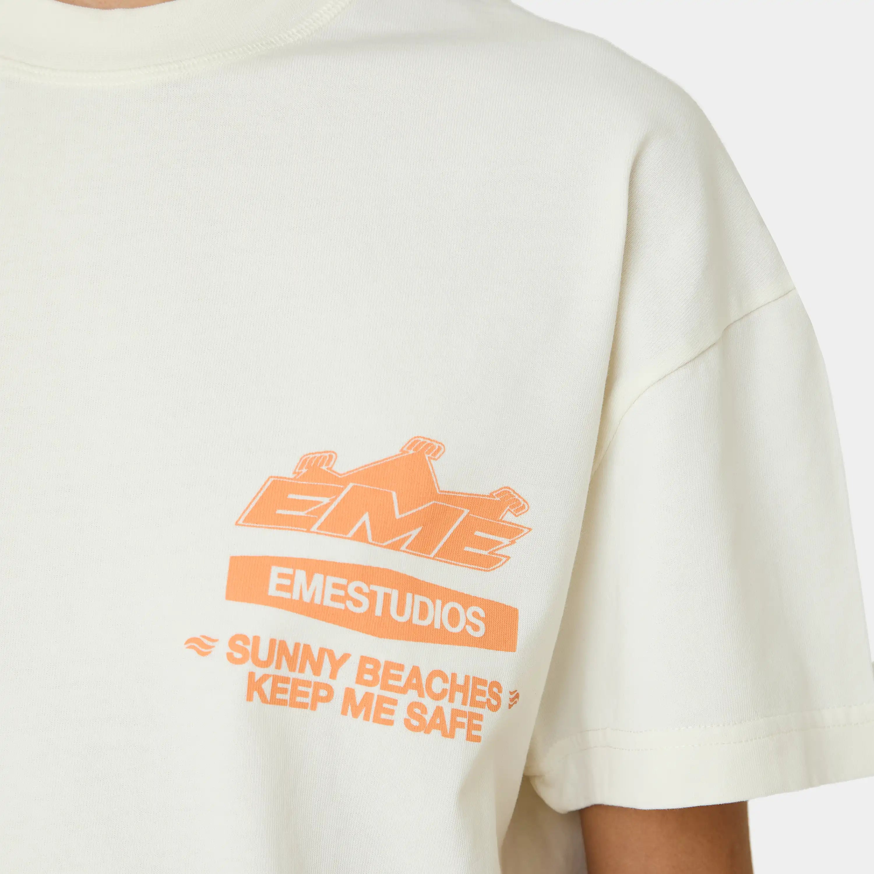 Prince Off Sand Oversized Tee T-shirts Eme Studios