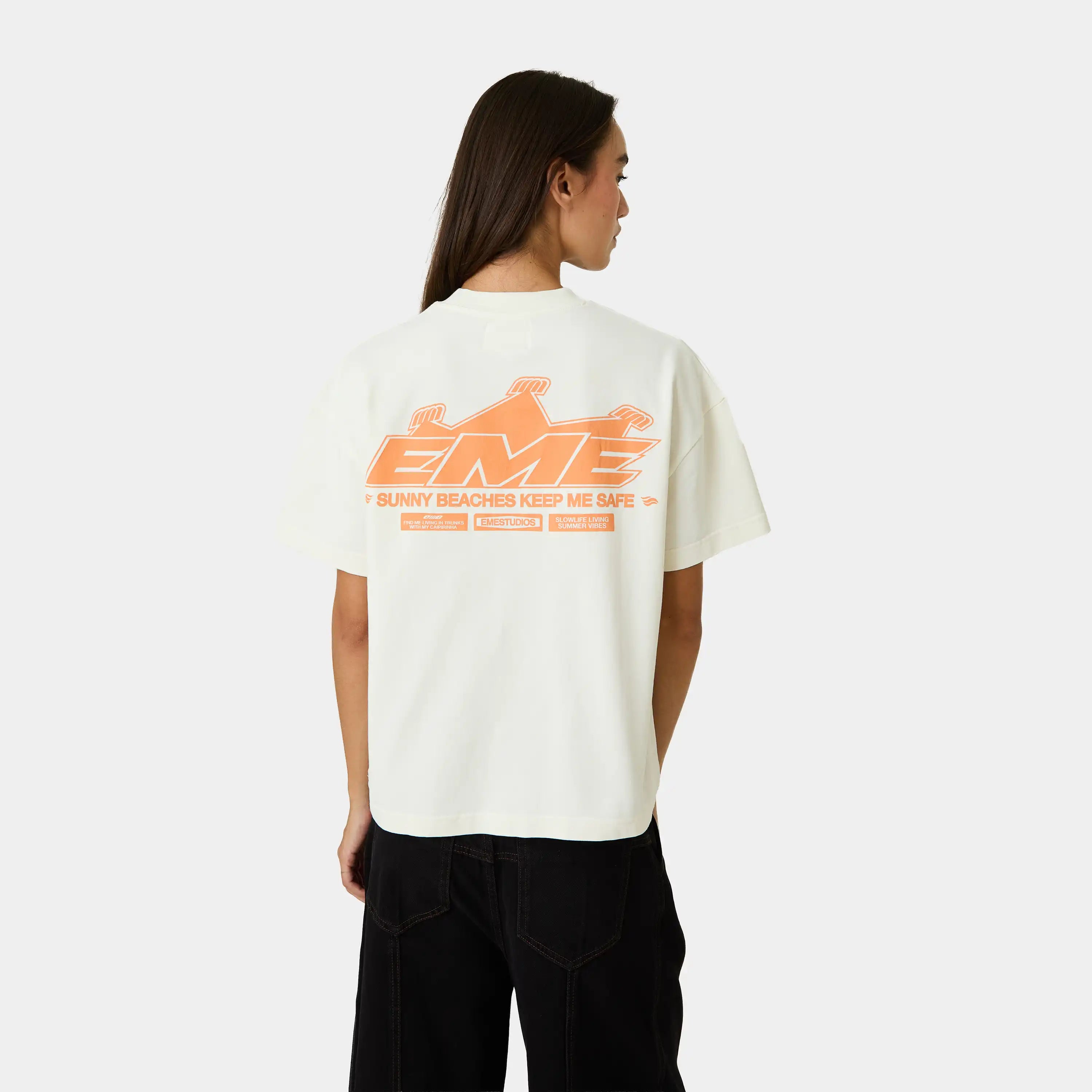 Prince Off Sand Oversized Tee T-shirts Eme Studios