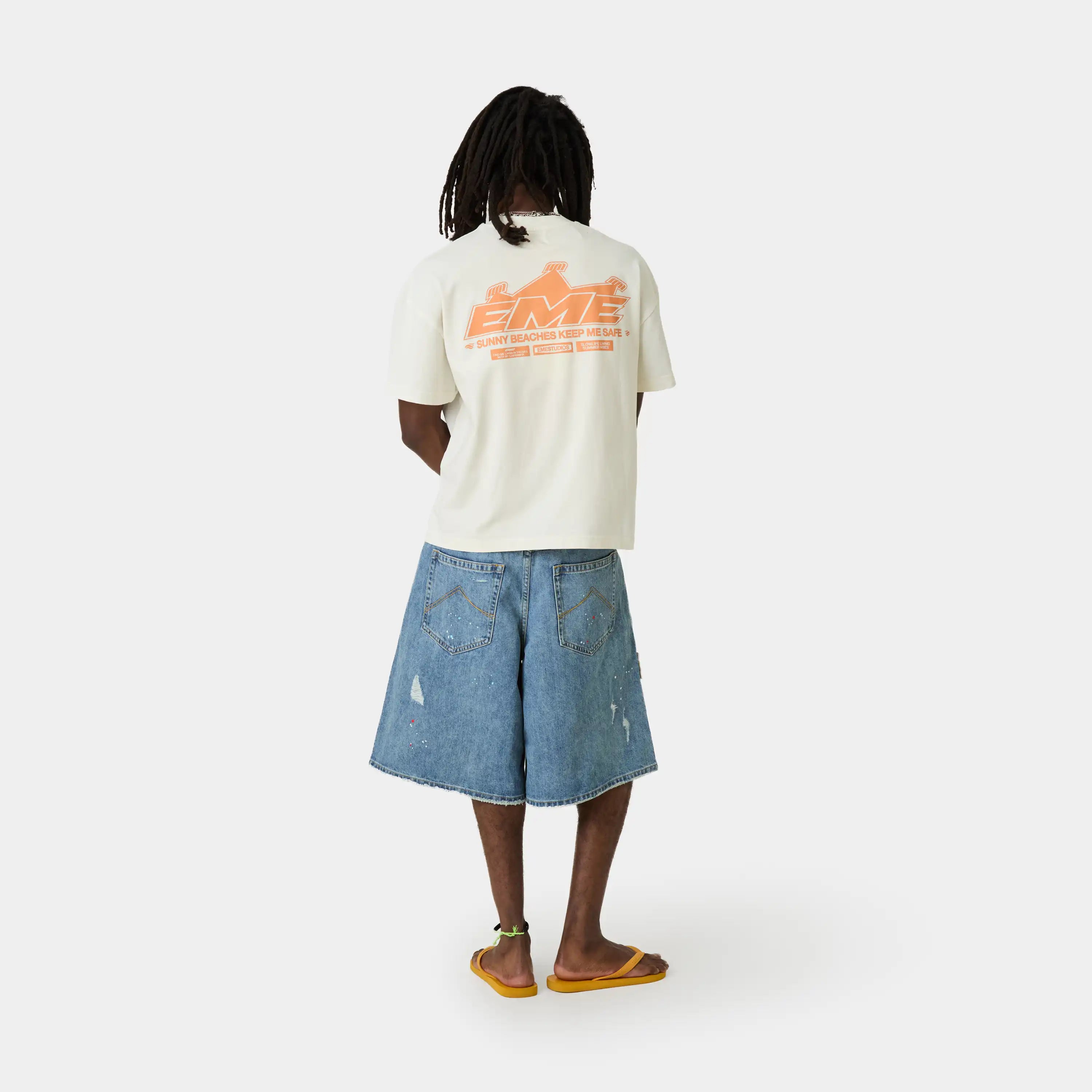 Prince Off Sand Oversized Tee T-shirts Eme Studios