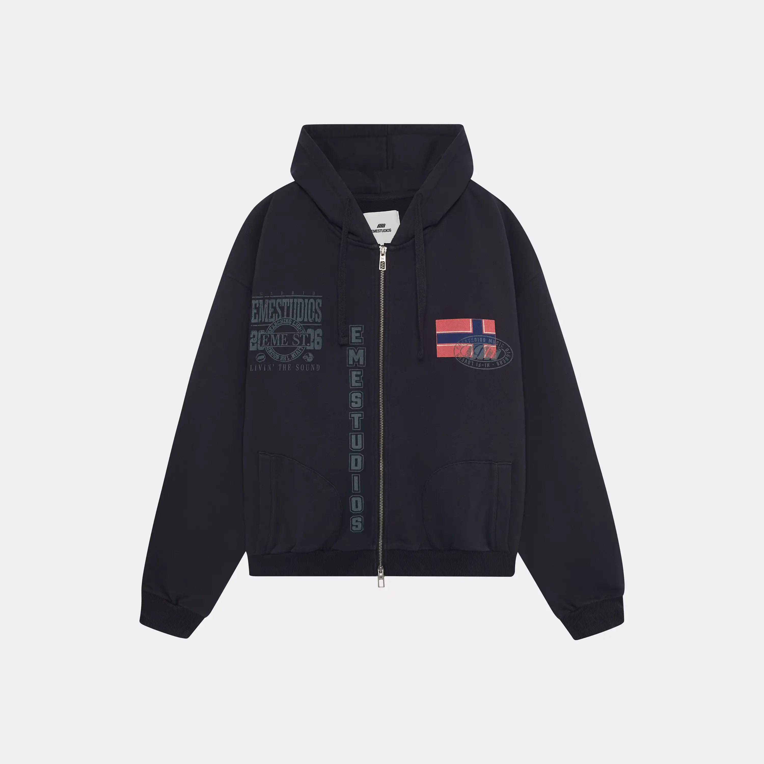 Priscila Night Sky Full Zip Hoodies Eme Studios