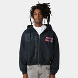 Priscila Night Sky Full Zip Hoodies Eme Studios