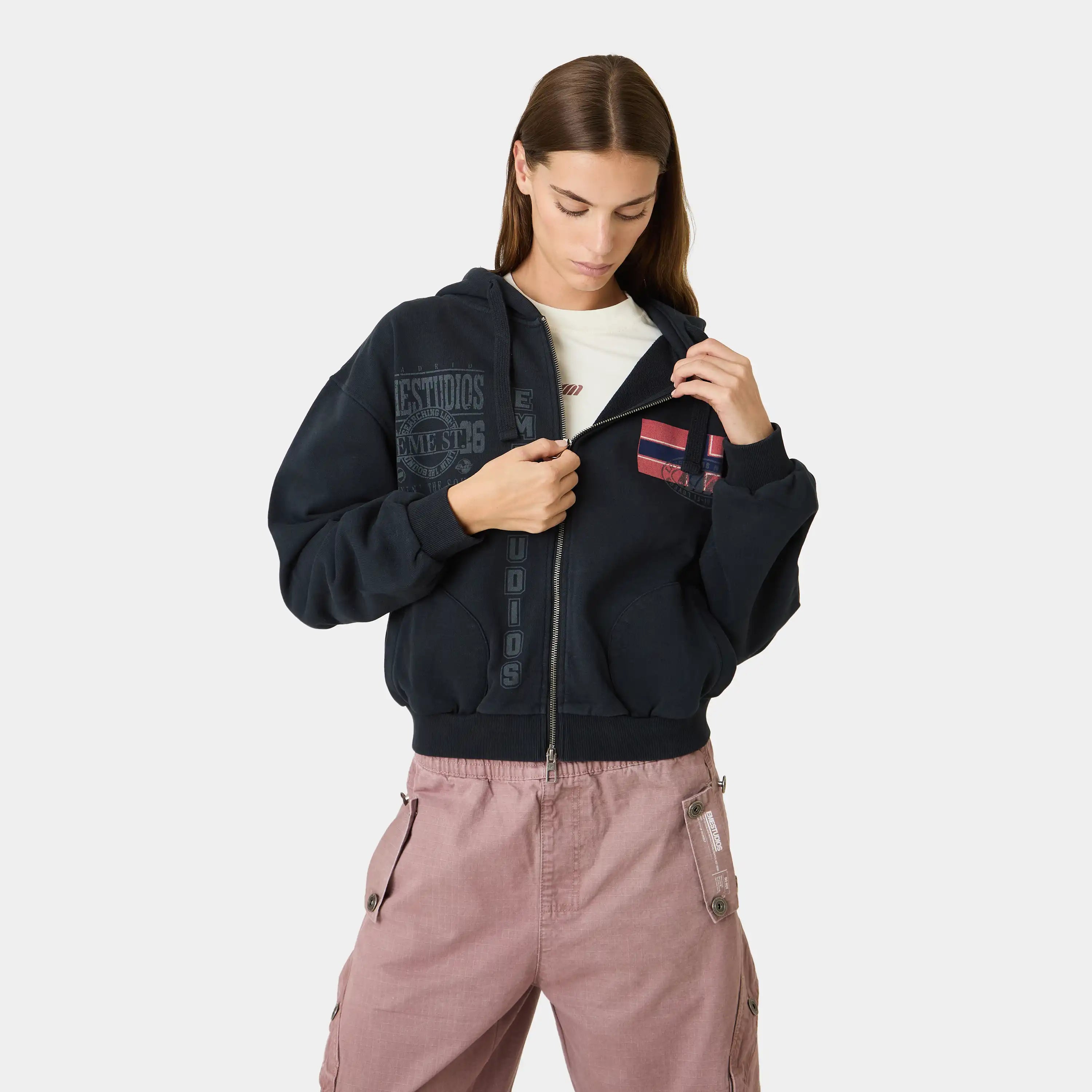 Priscila Night Sky Full Zip Hoodies Eme Studios