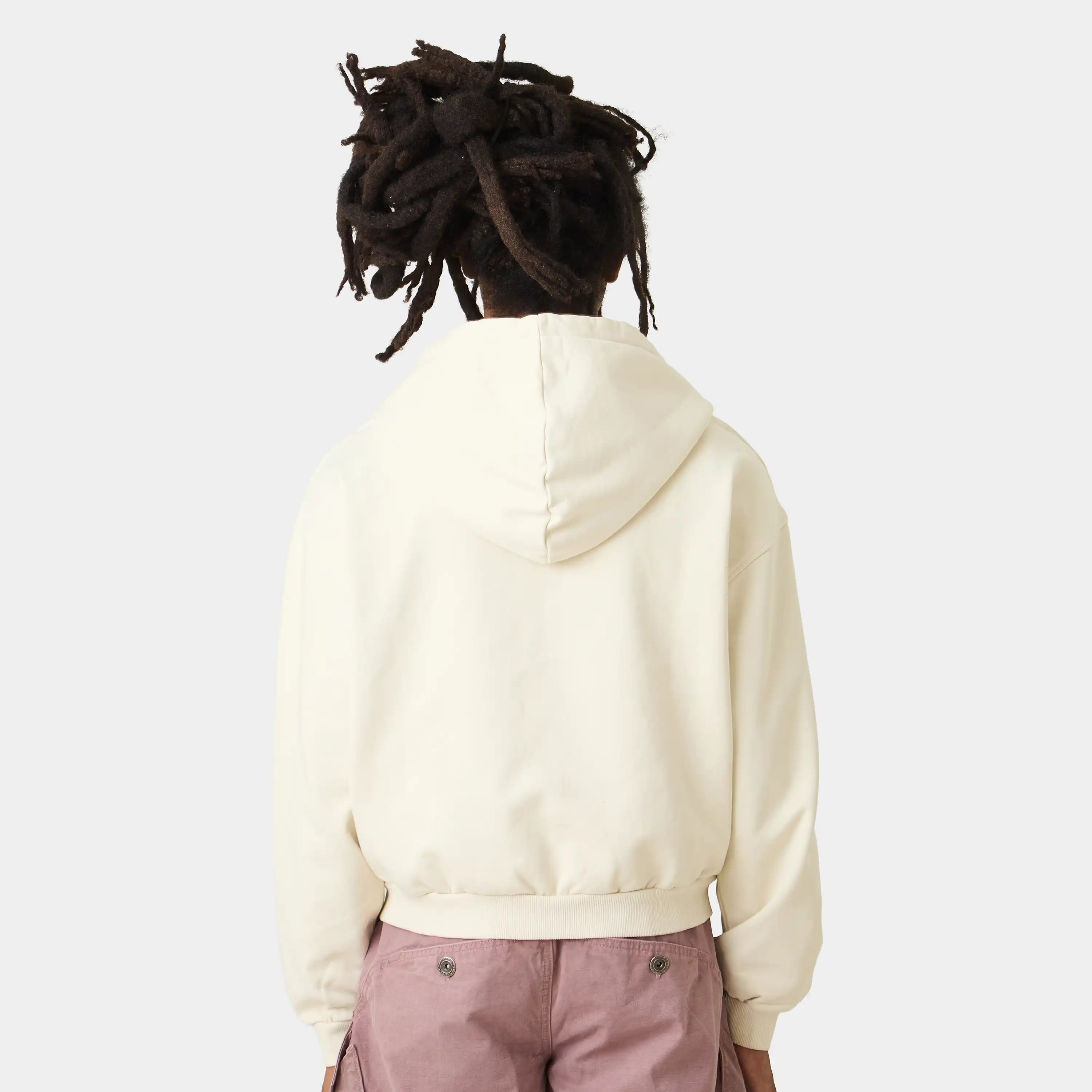 Priscila Off Sand Full Zip Hoodies Eme Studios