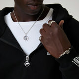 Puller Black Waffle Half Zip Hoodies Eme Studios