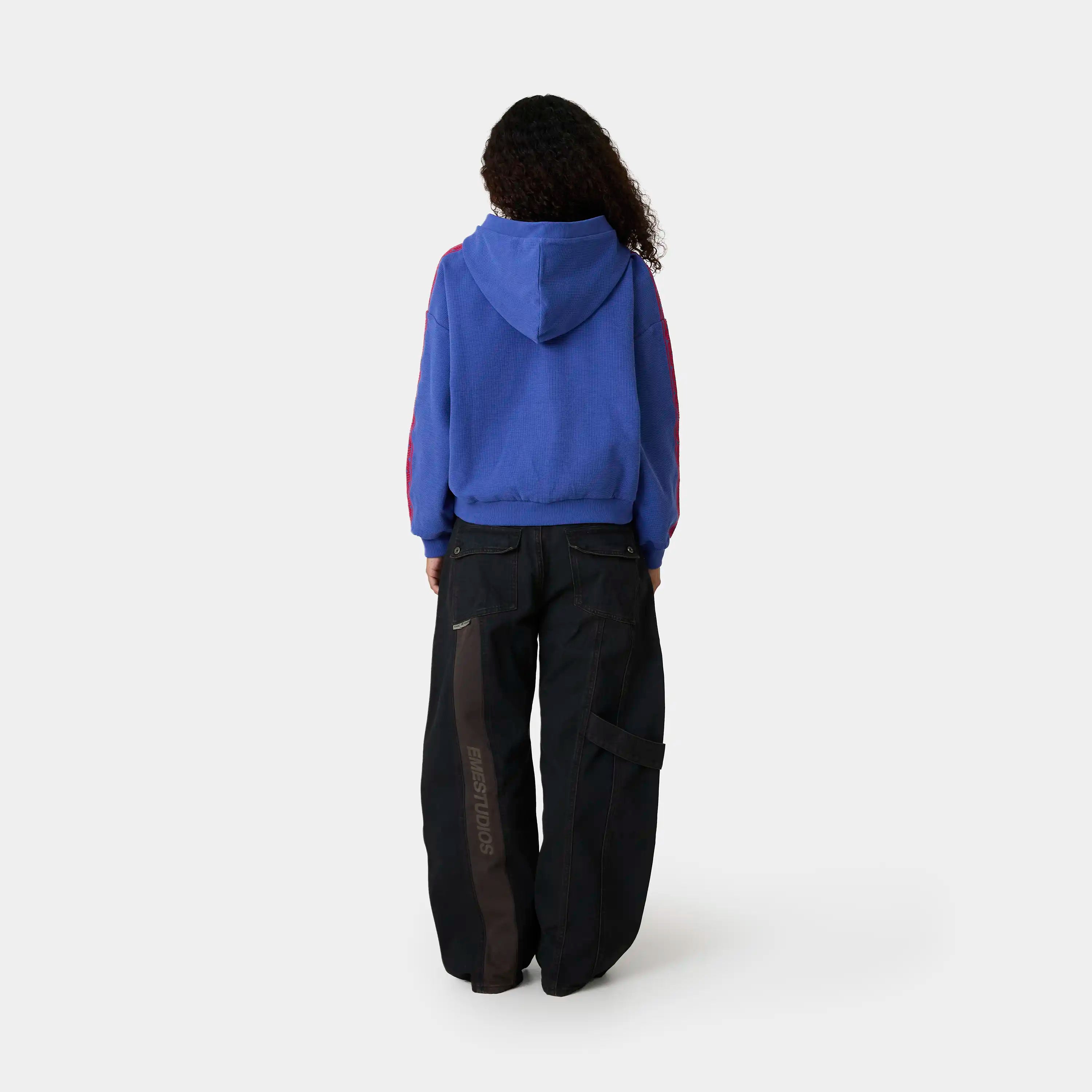 Puller Sodalite Waffle Half Zip Hoodies Eme Studios