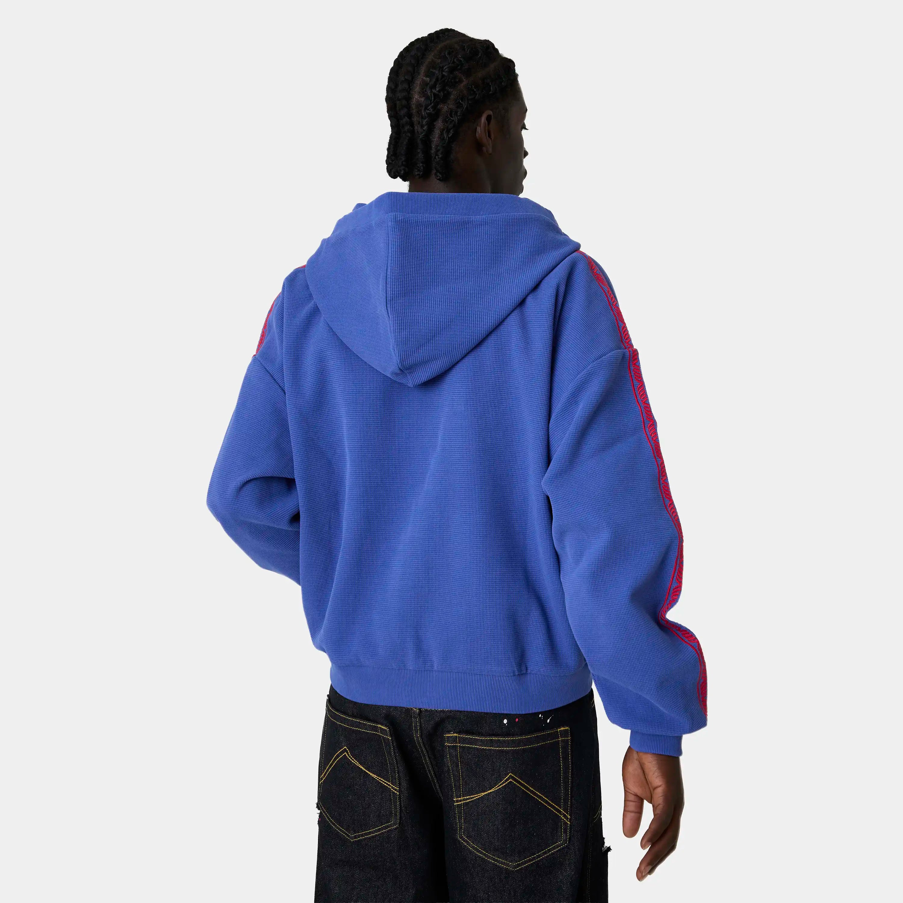 Puller Sodalite Waffle Half Zip Hoodies Eme Studios