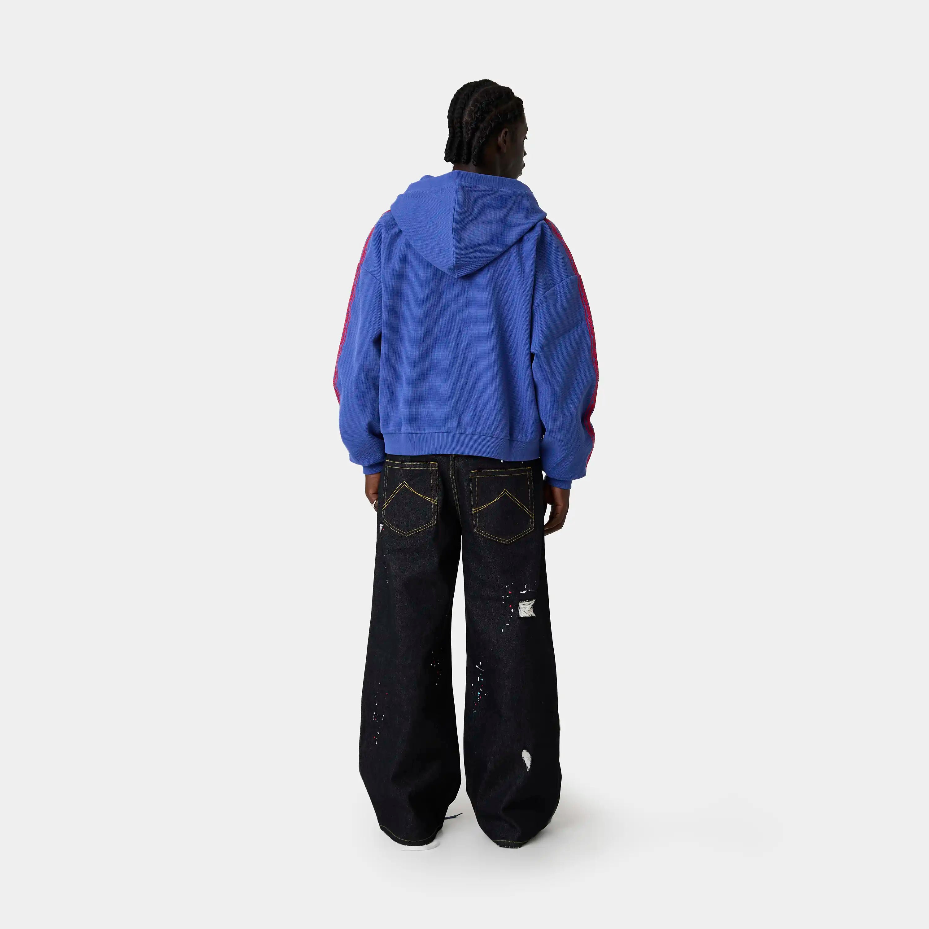 Puller Sodalite Waffle Half Zip Hoodies Eme Studios
