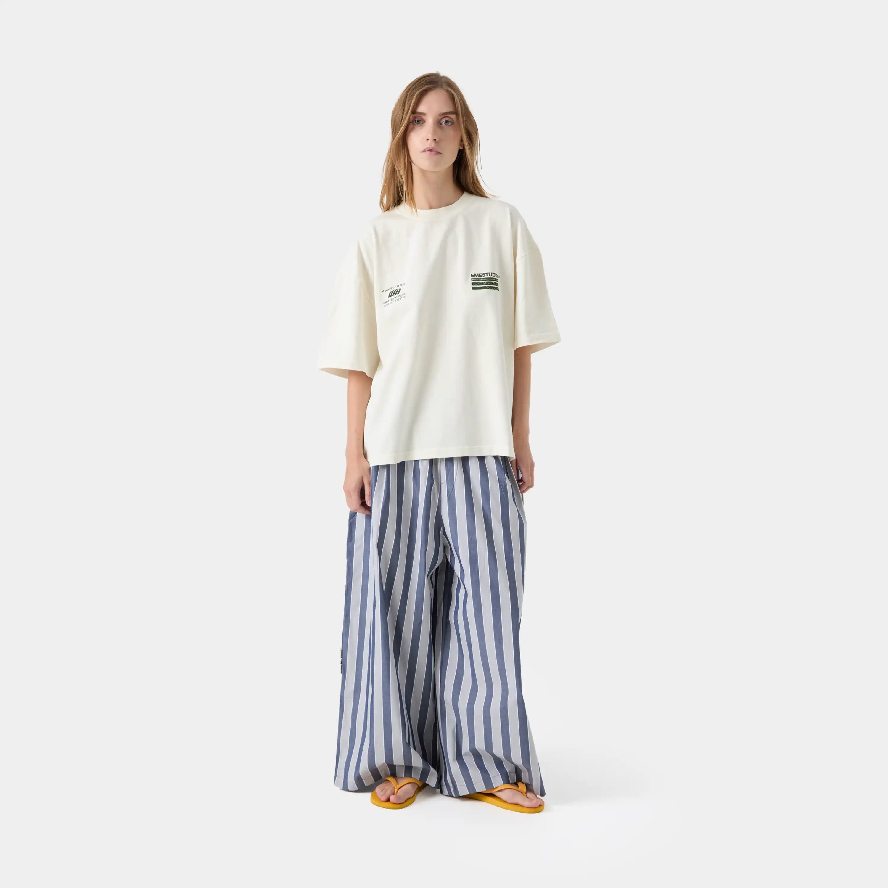 Radar Off Sand Oversized Tee T-shirts Eme Studios